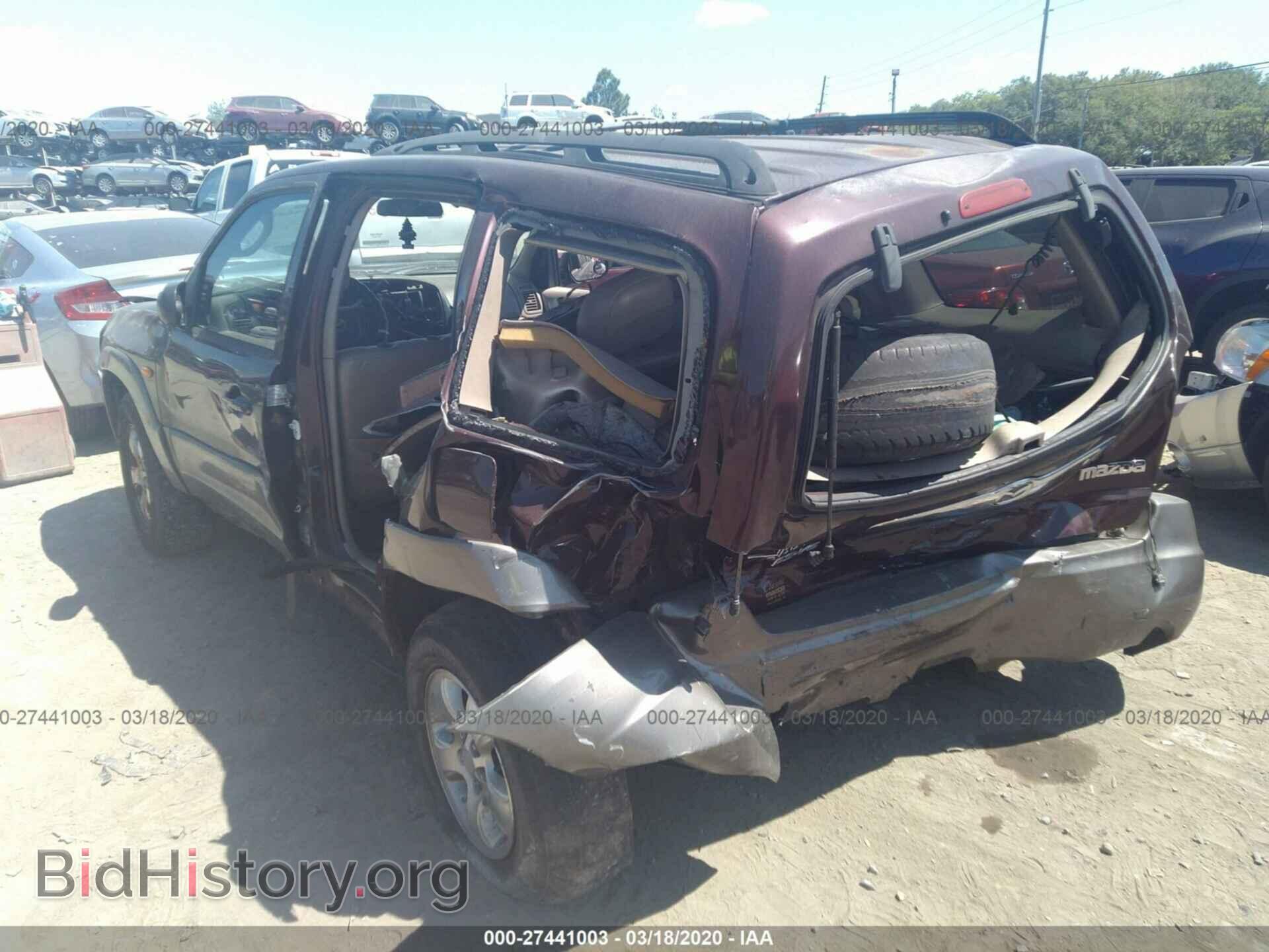 2002 MAZDA TRIBUTE - VIN: 4F2YU09122KM46144 - Фото 3