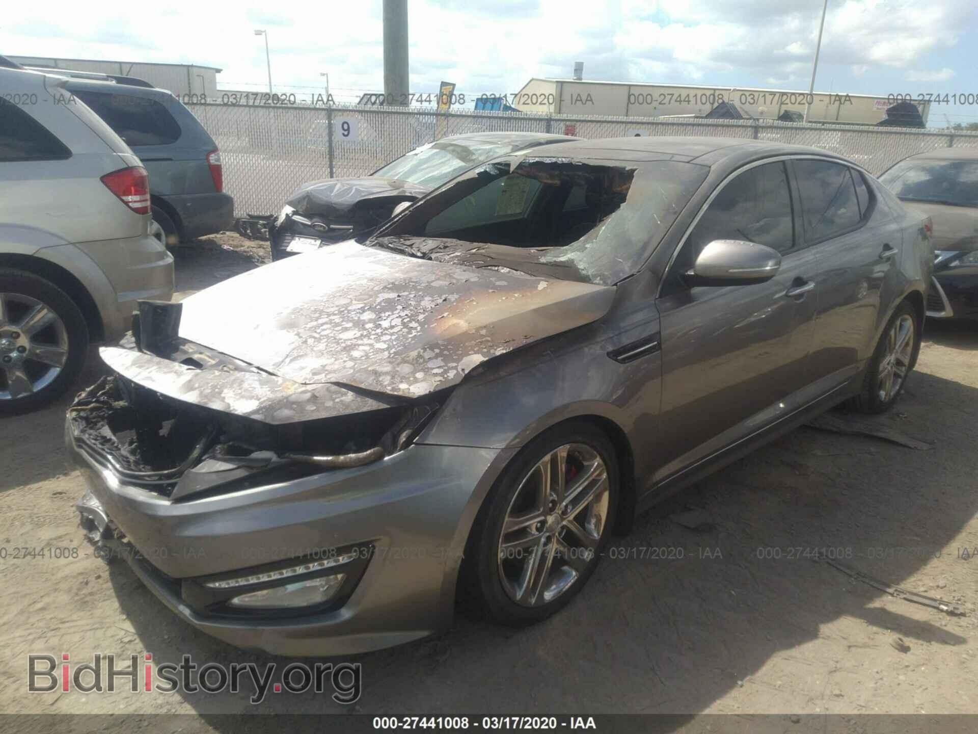 2013 KIA OPTIMA - VIN: 5XXGR4A69DG211121 - Фото 2