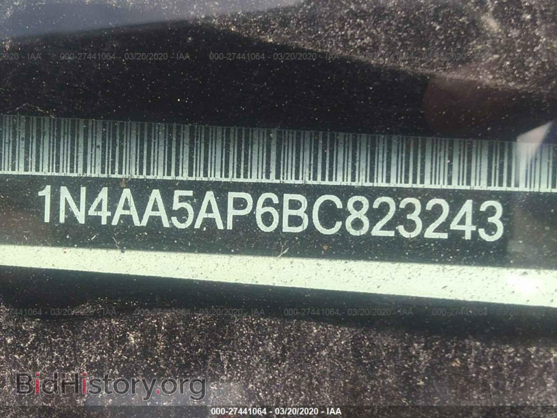 2011 NISSAN MAXIMA - VIN: 1N4AA5AP6BC823243 - Фото 9