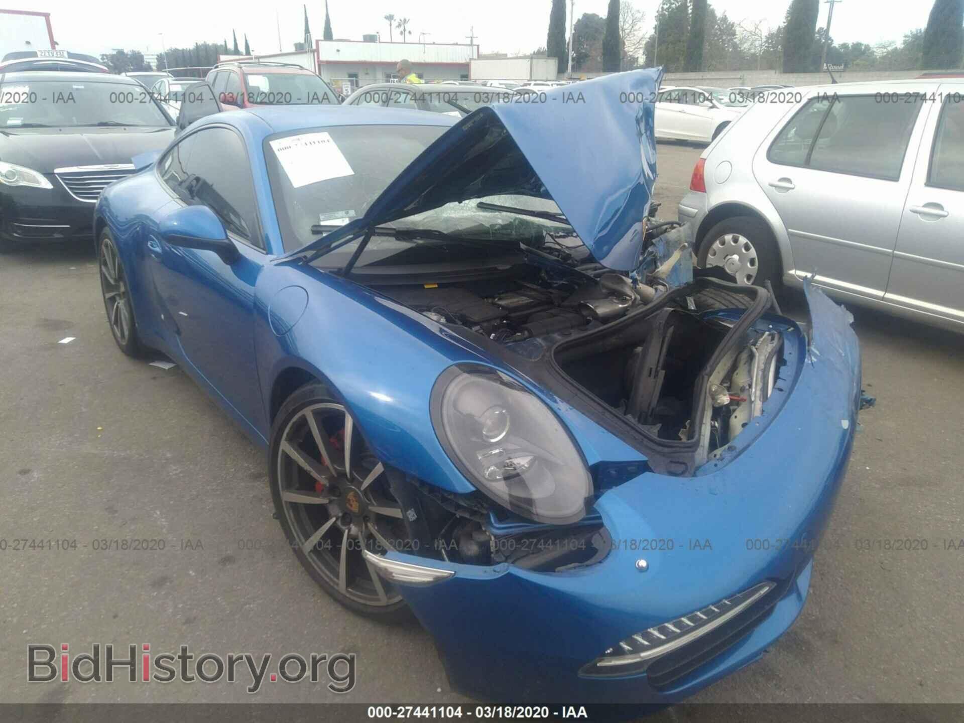 Photo WP0AA2A90GS106649 - PORSCHE 911 2016