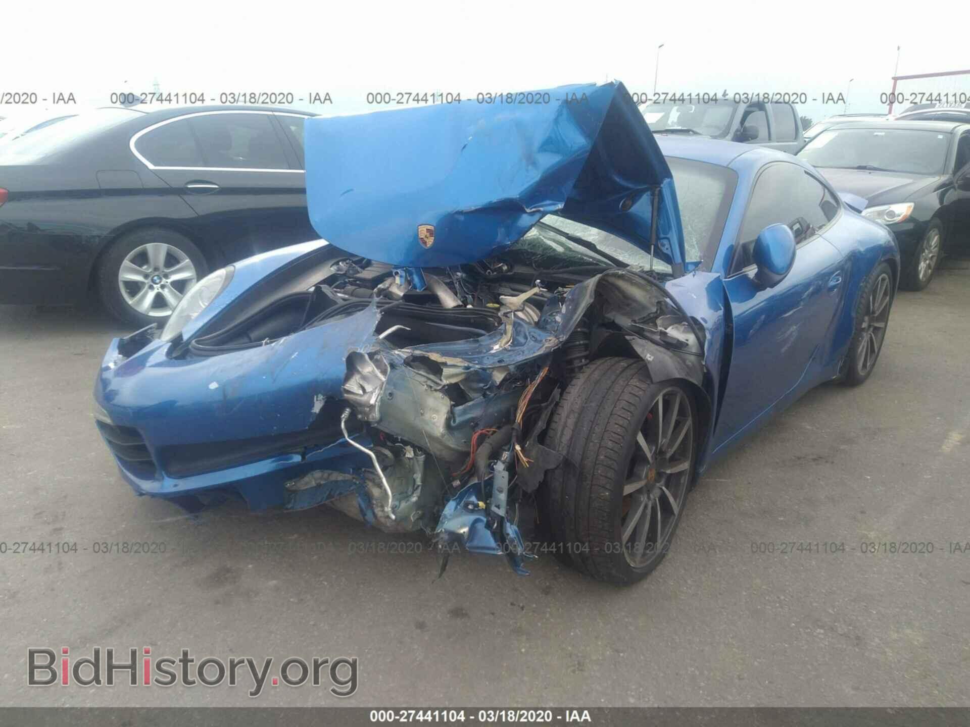 2016 PORSCHE 911 - VIN: WP0AA2A90GS106649 - Фото 2