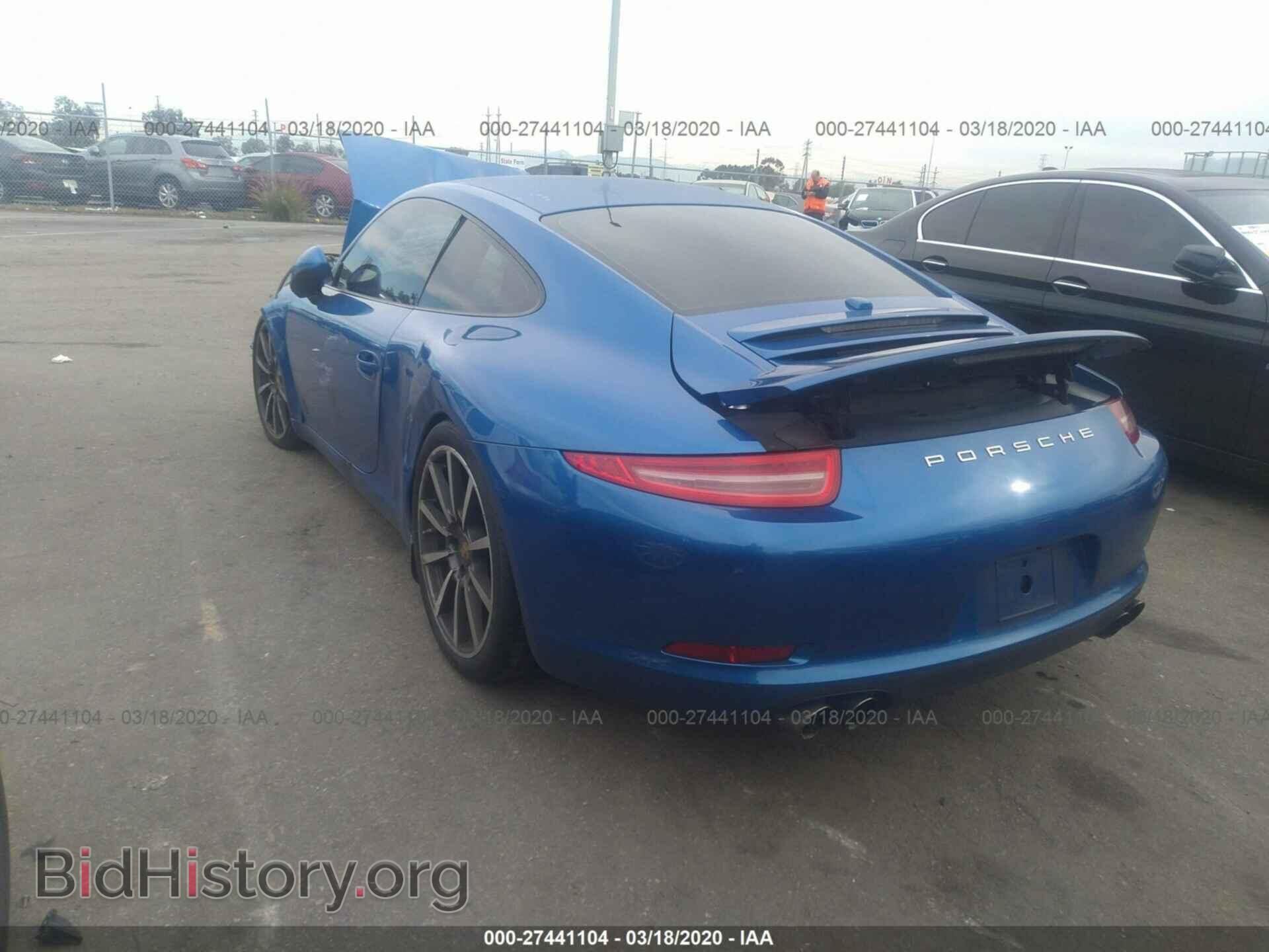 2016 PORSCHE 911 - VIN: WP0AA2A90GS106649 - Фото 3
