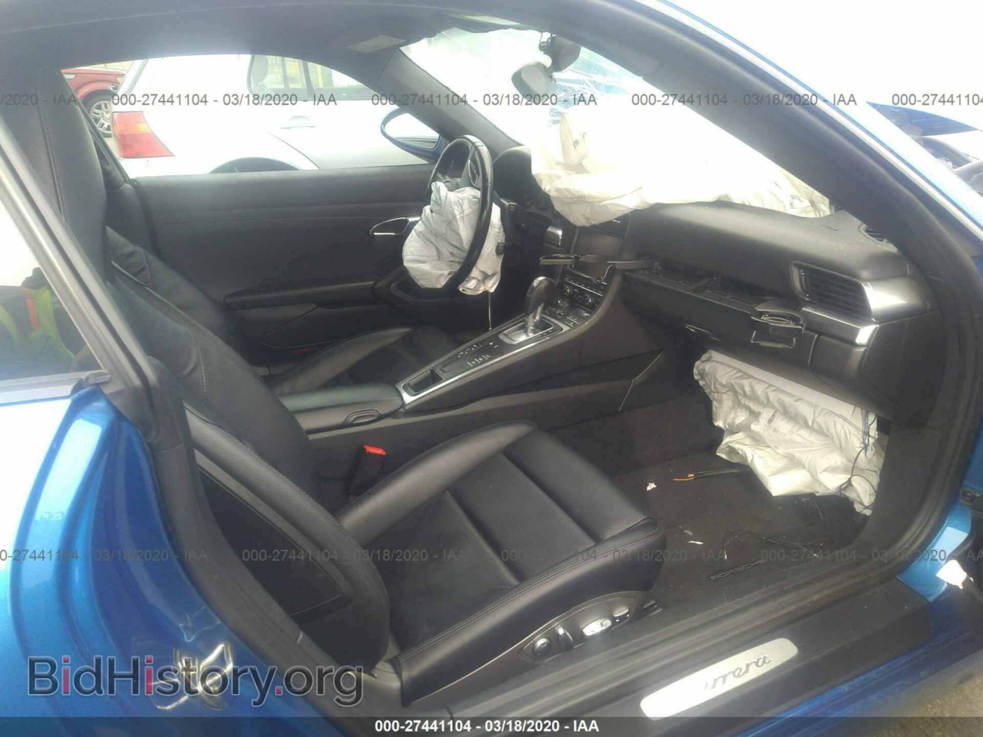 2016 PORSCHE 911 - VIN: WP0AA2A90GS106649 - Фото 5