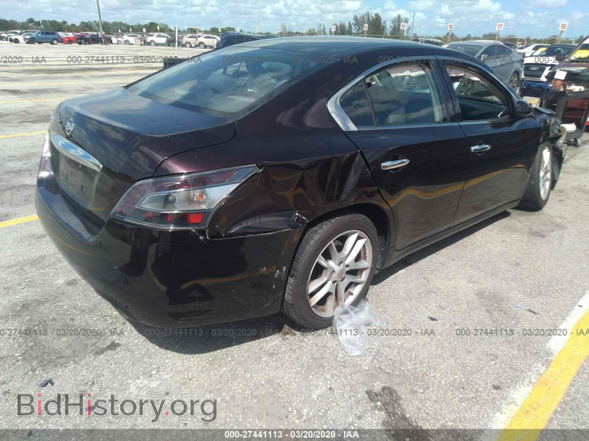 2014 NISSAN MAXIMA - VIN: 1N4AA5AP1EC436765 - Фото 4