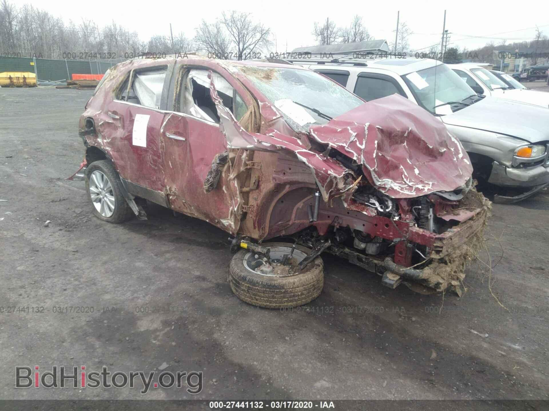 Фотография 3GNCJRSB4LL165707 - CHEVROLET TRAX 2020
