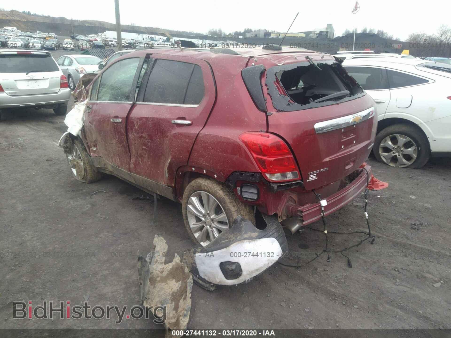 2020 CHEVROLET TRAX - VIN: 3GNCJRSB4LL165707 - Фото 3