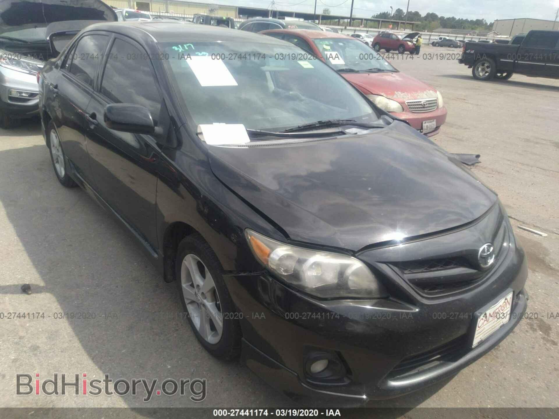 Photo 2T1BU4EEXCC858658 - TOYOTA COROLLA 2012