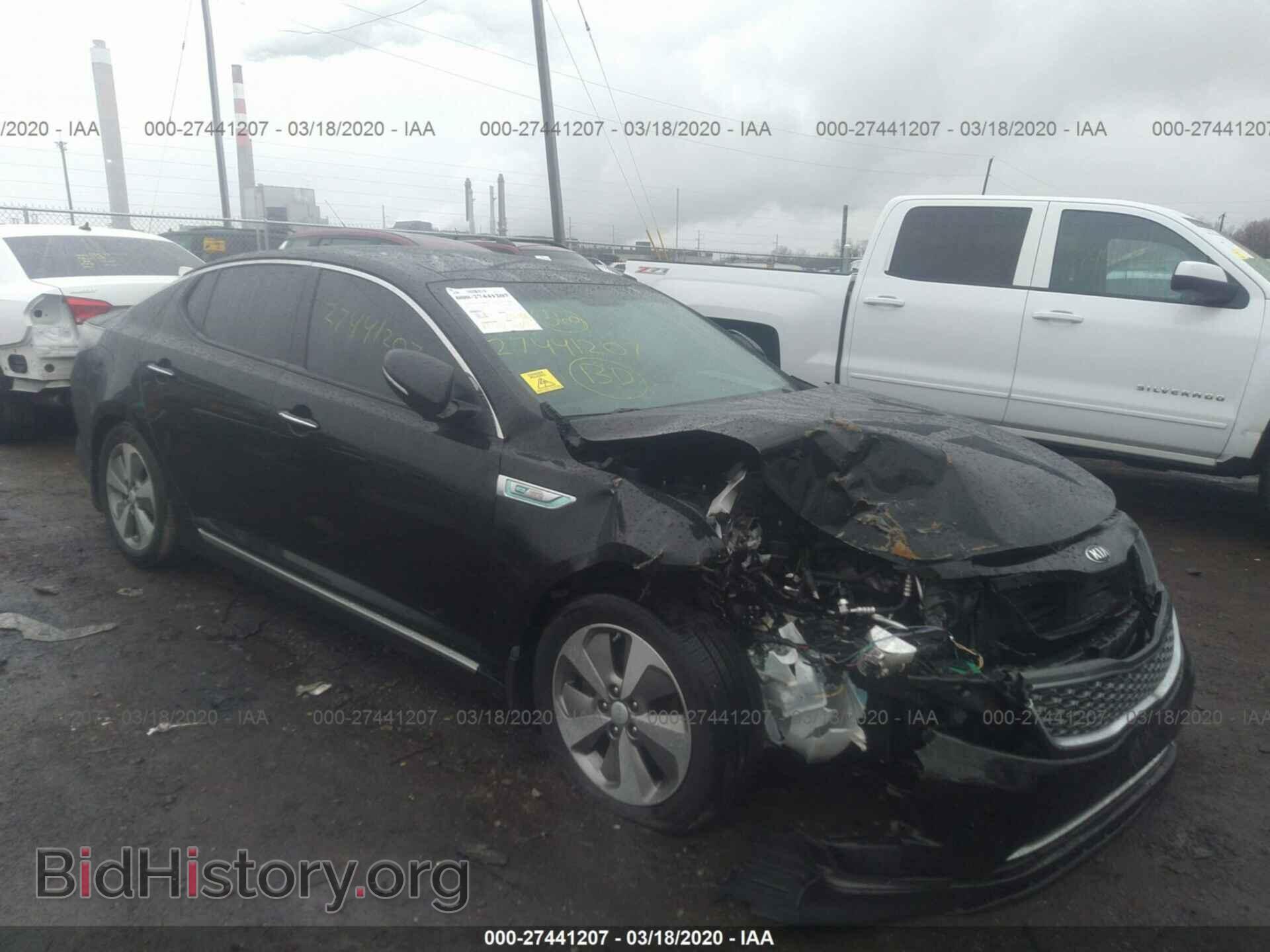 Фотография KNAGN4AD4E5065207 - KIA OPTIMA 2014