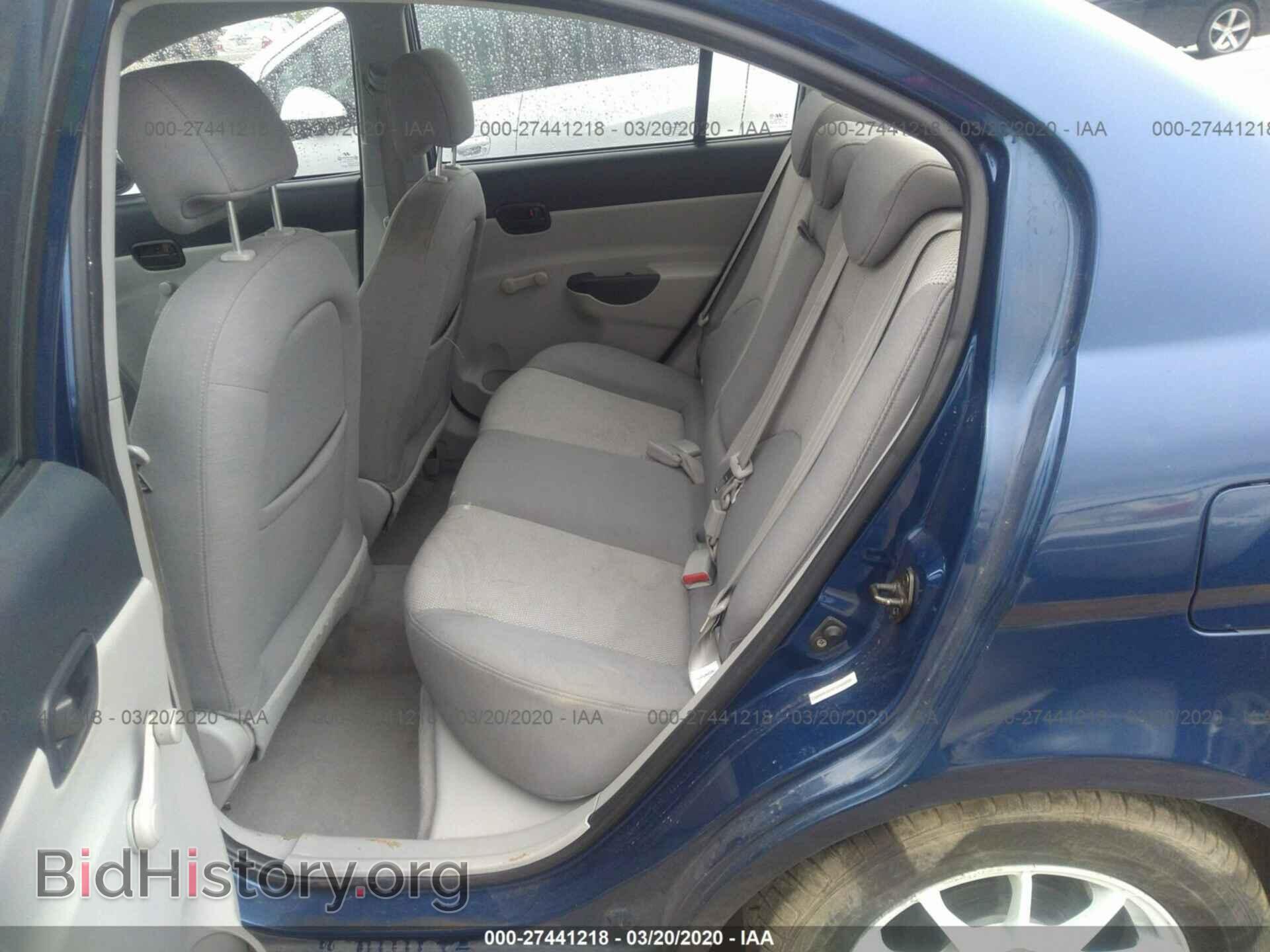 2007 HYUNDAI ACCENT - VIN: KMHCN46CX7U090876 - Фото 8
