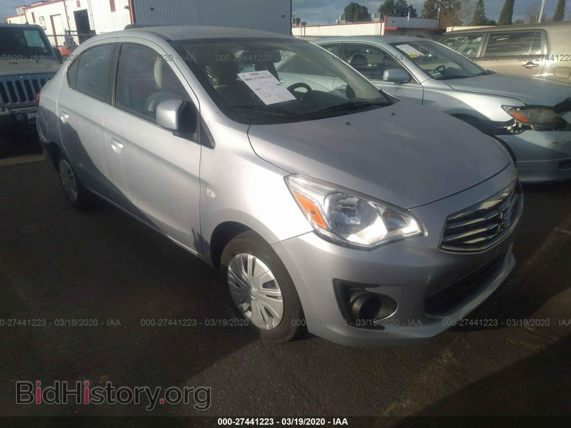 Photo ML32F3FJ3HHF09785 - MITSUBISHI MIRAGE 2017