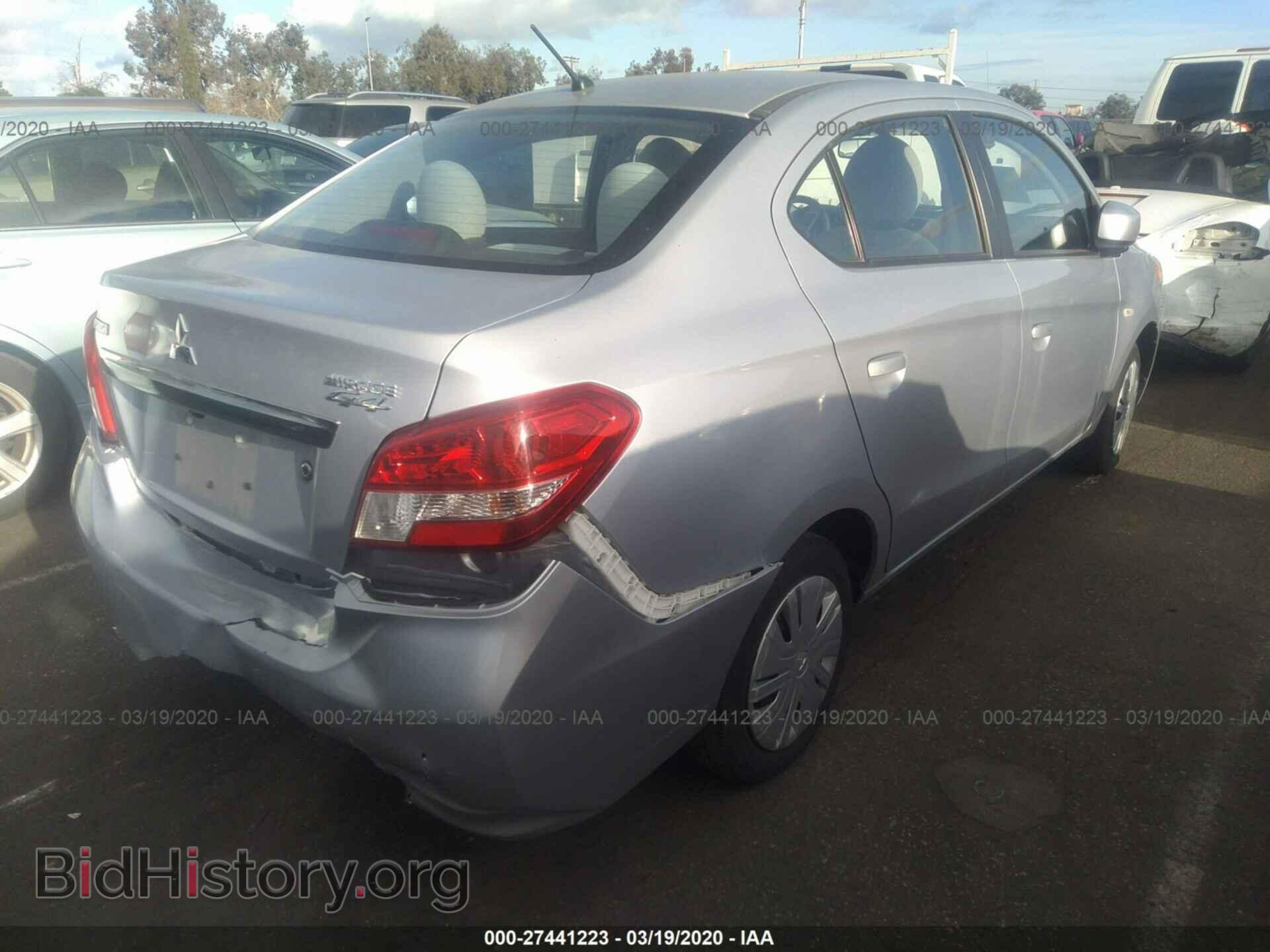 2017 MITSUBISHI MIRAGE - VIN: ML32F3FJ3HHF09785 - Фото 4