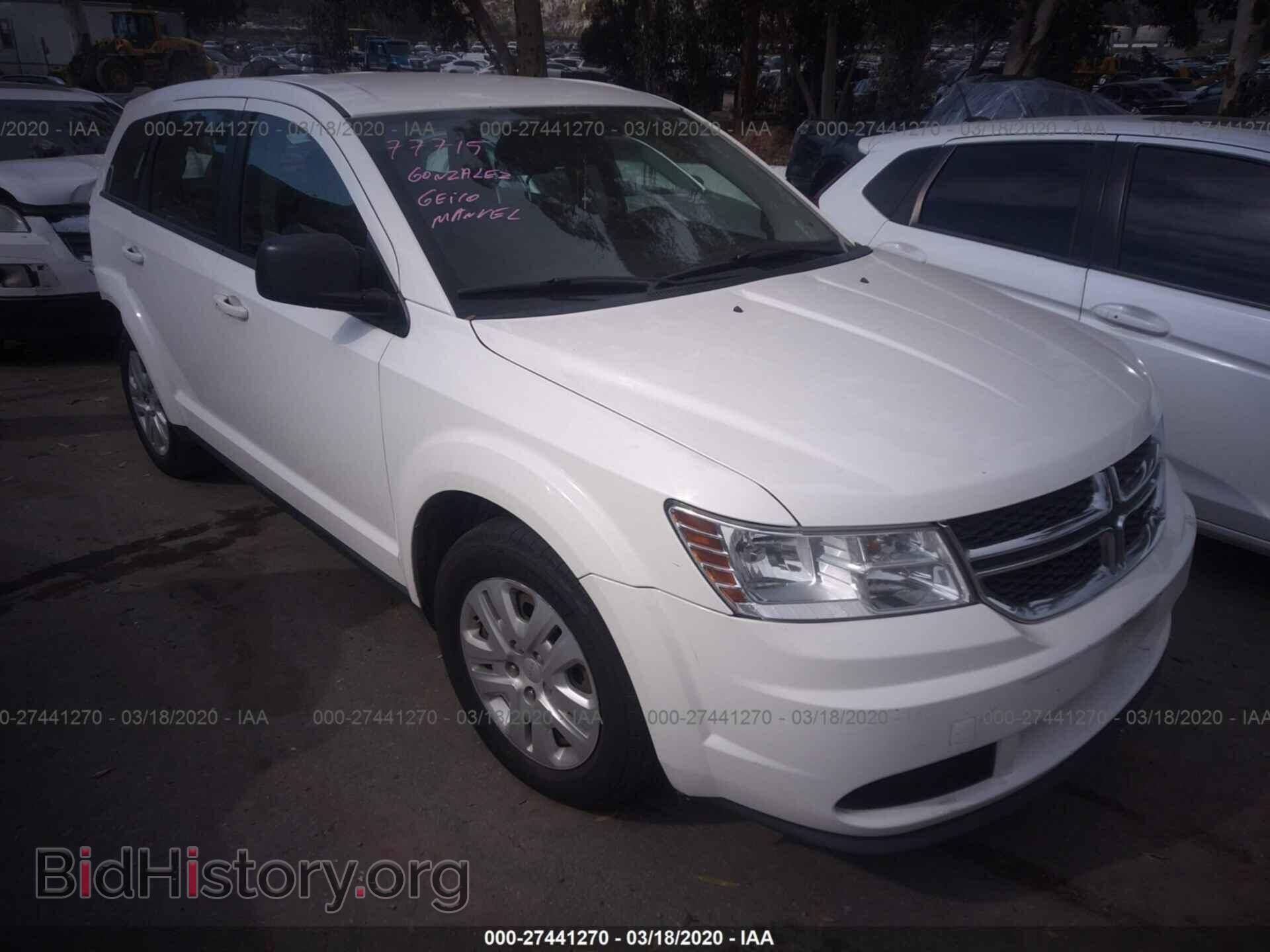 Photo 3C4PDCAB3FT736317 - DODGE JOURNEY 2015