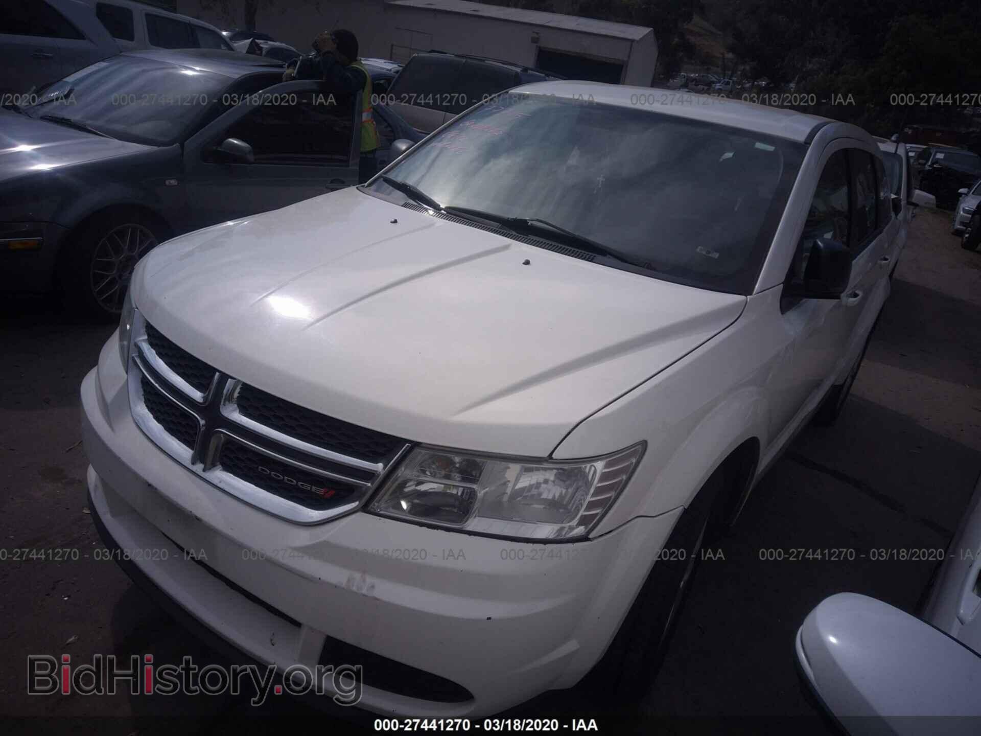 2015 DODGE JOURNEY - VIN: 3C4PDCAB3FT736317 - Фото 2
