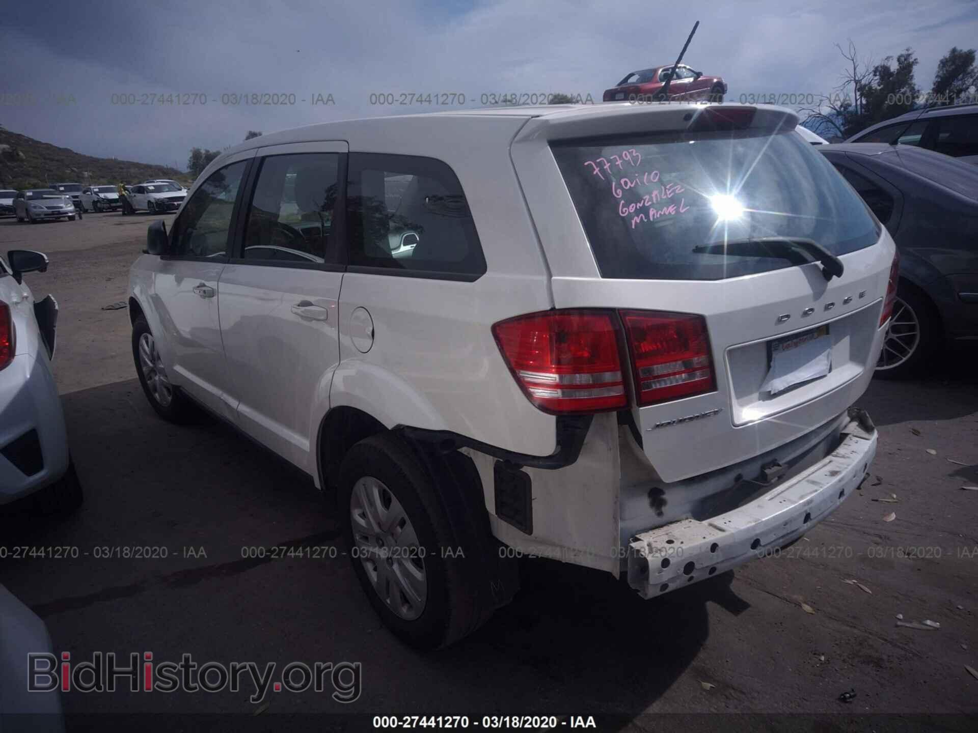2015 DODGE JOURNEY - VIN: 3C4PDCAB3FT736317 - Фото 3