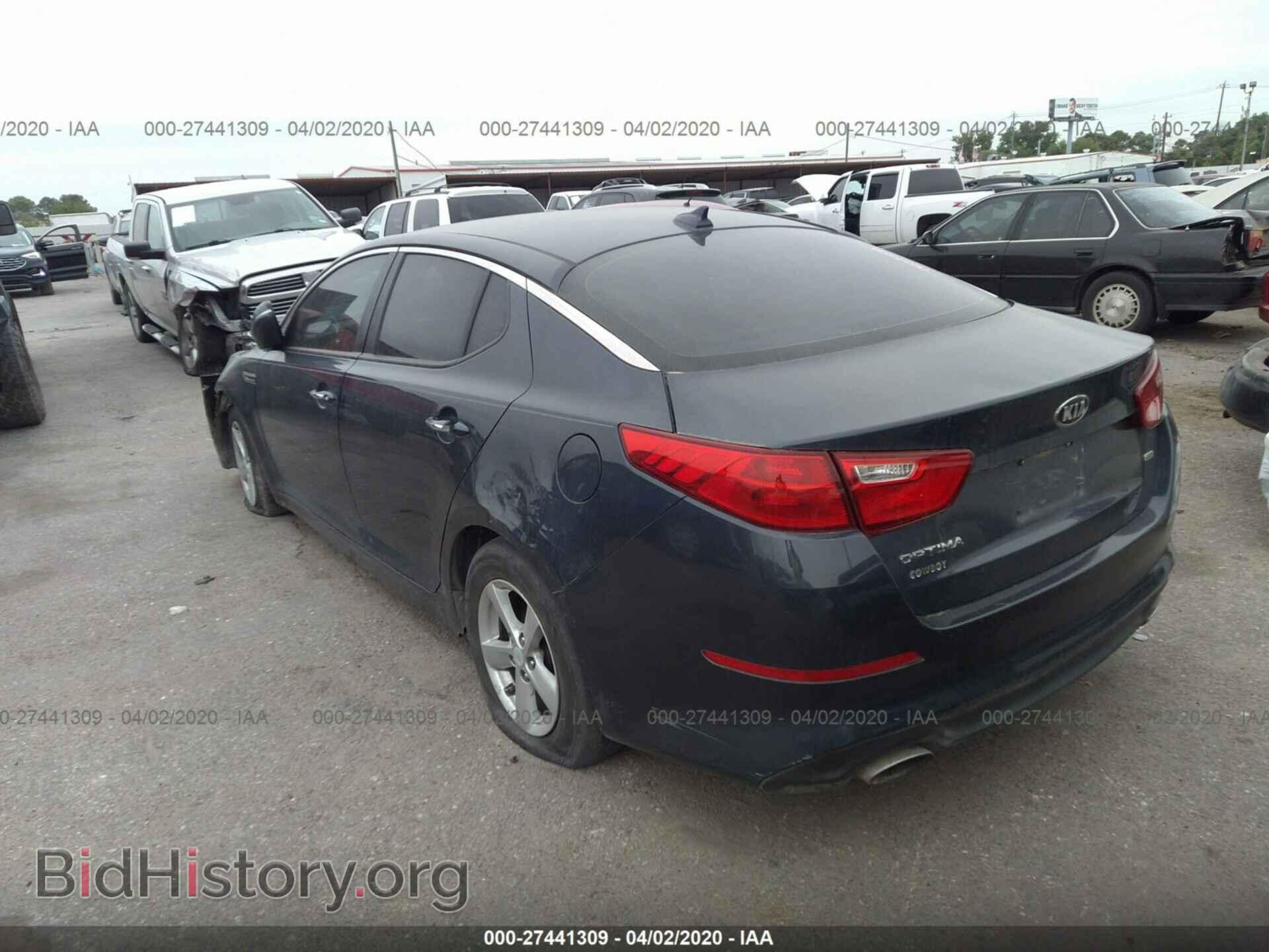 2015 KIA OPTIMA - VIN: KNAGM4A71F5525941 - Photo 3