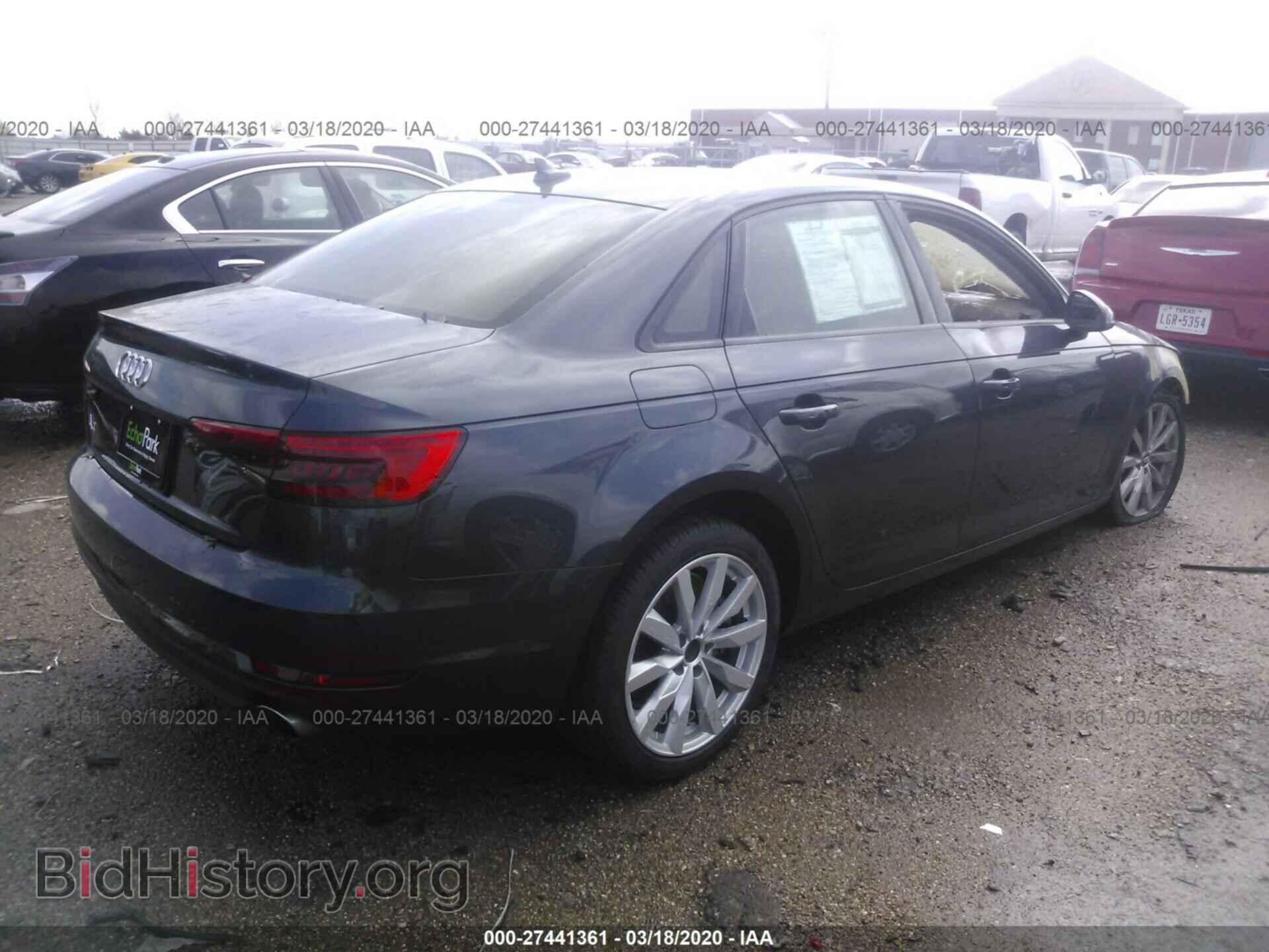 2017 AUDI A4 - VIN: WAUGNAF46HN011323 - Фото 4