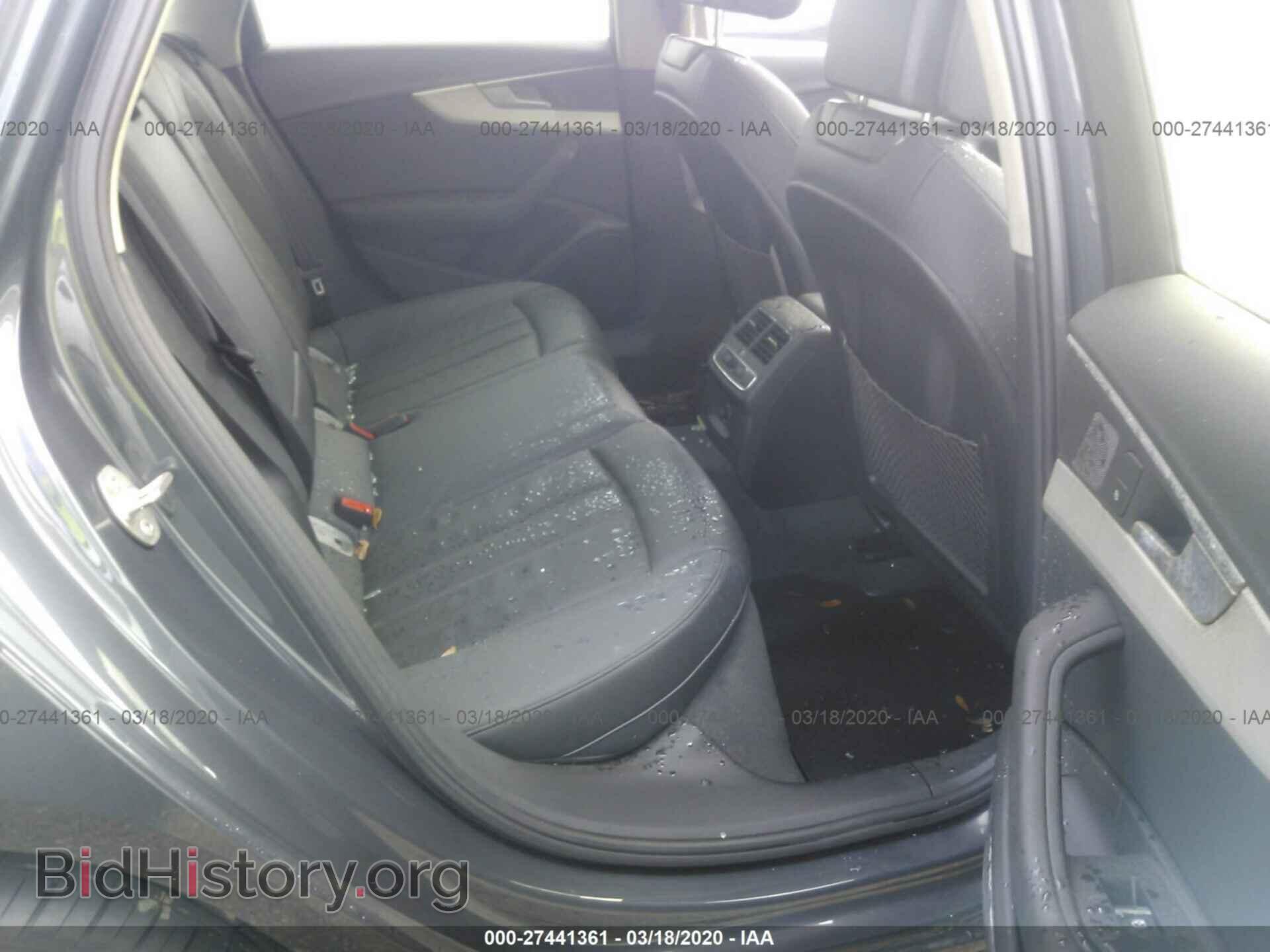 2017 AUDI A4 - VIN: WAUGNAF46HN011323 - Фото 8