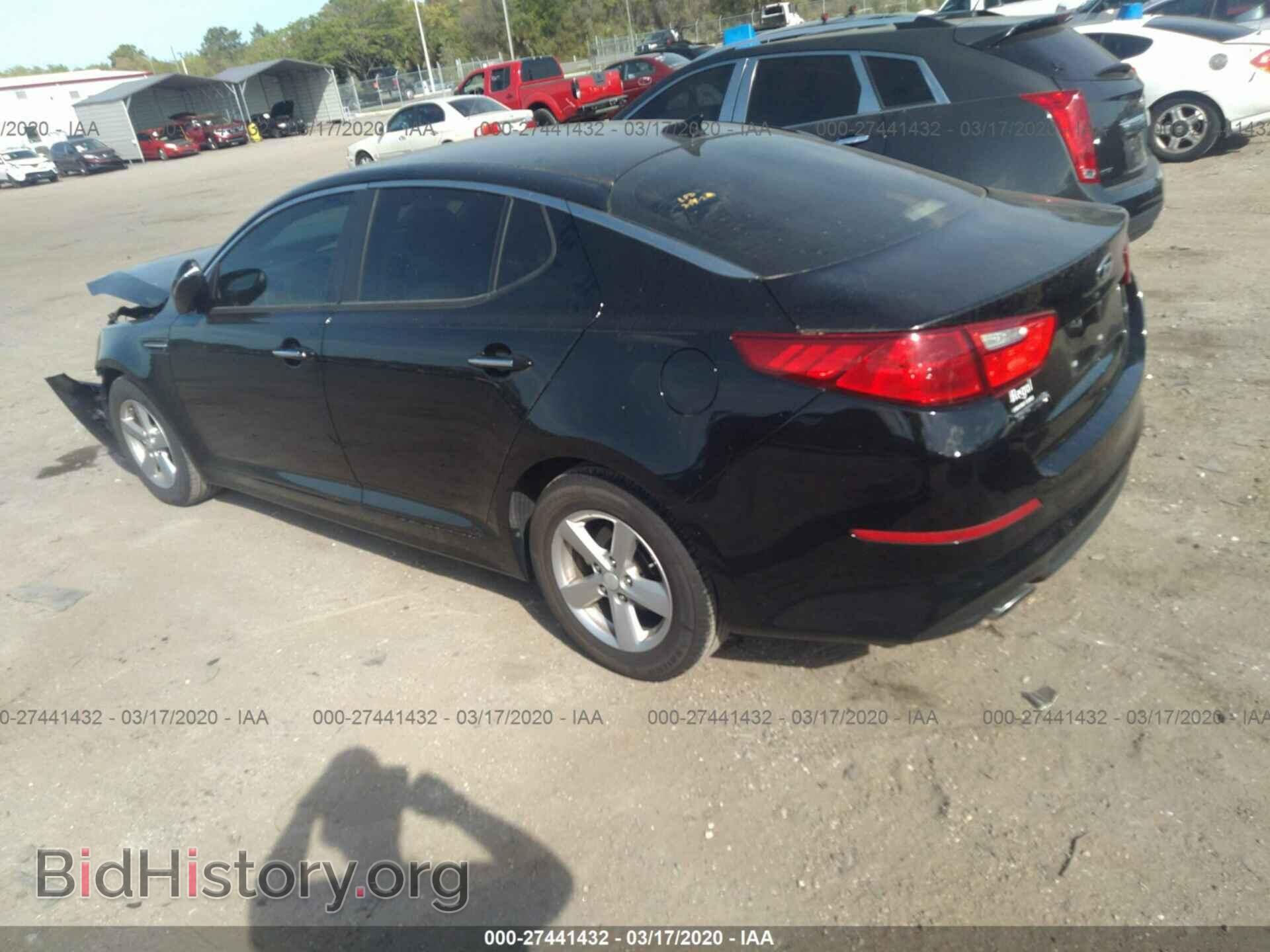 2014 KIA OPTIMA - VIN: 5XXGM4A76EG324663 - Фото 3