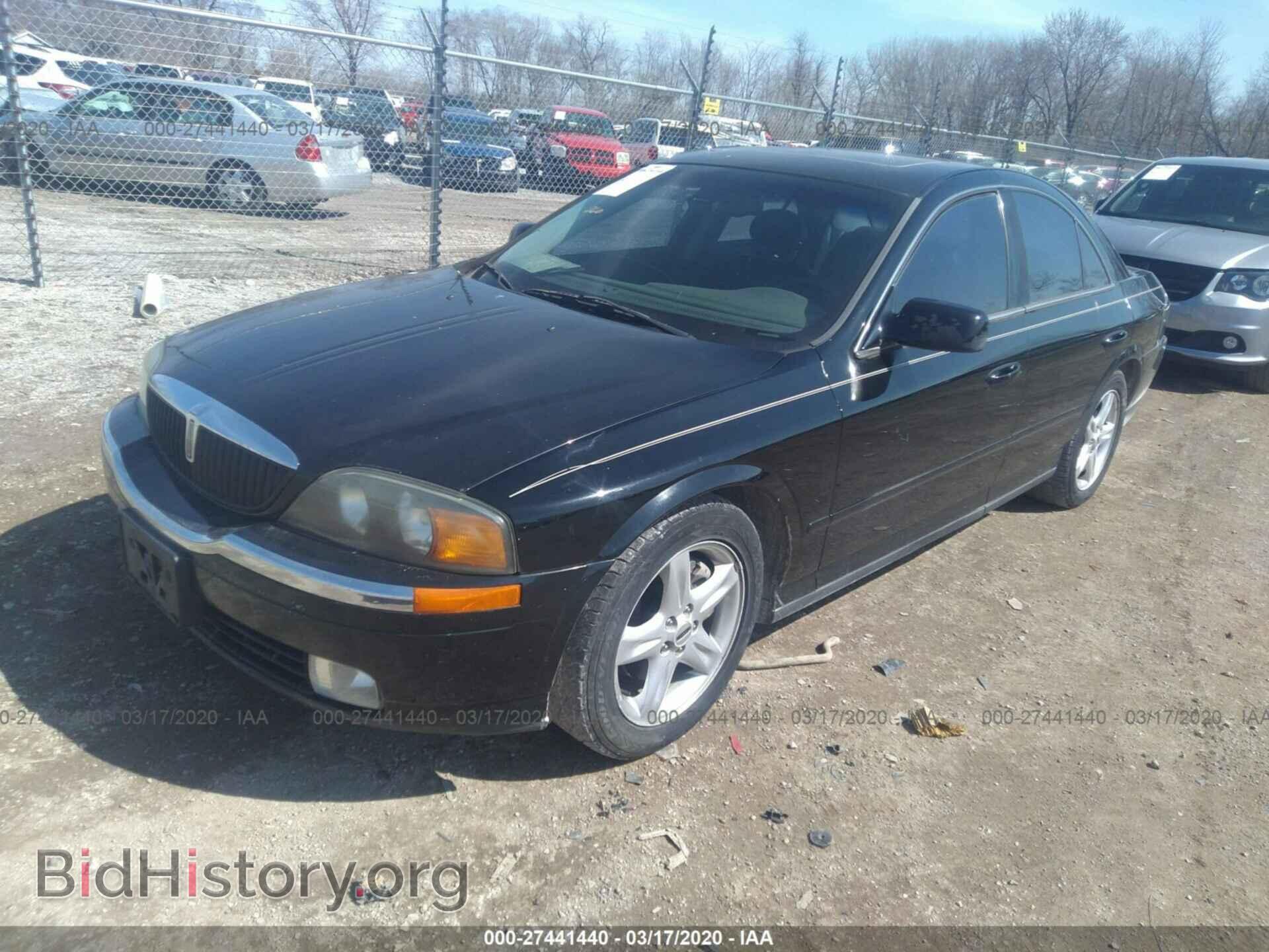 2002 Lincoln LS - VIN: 1LNHM87A92Y710289 - Фото 2
