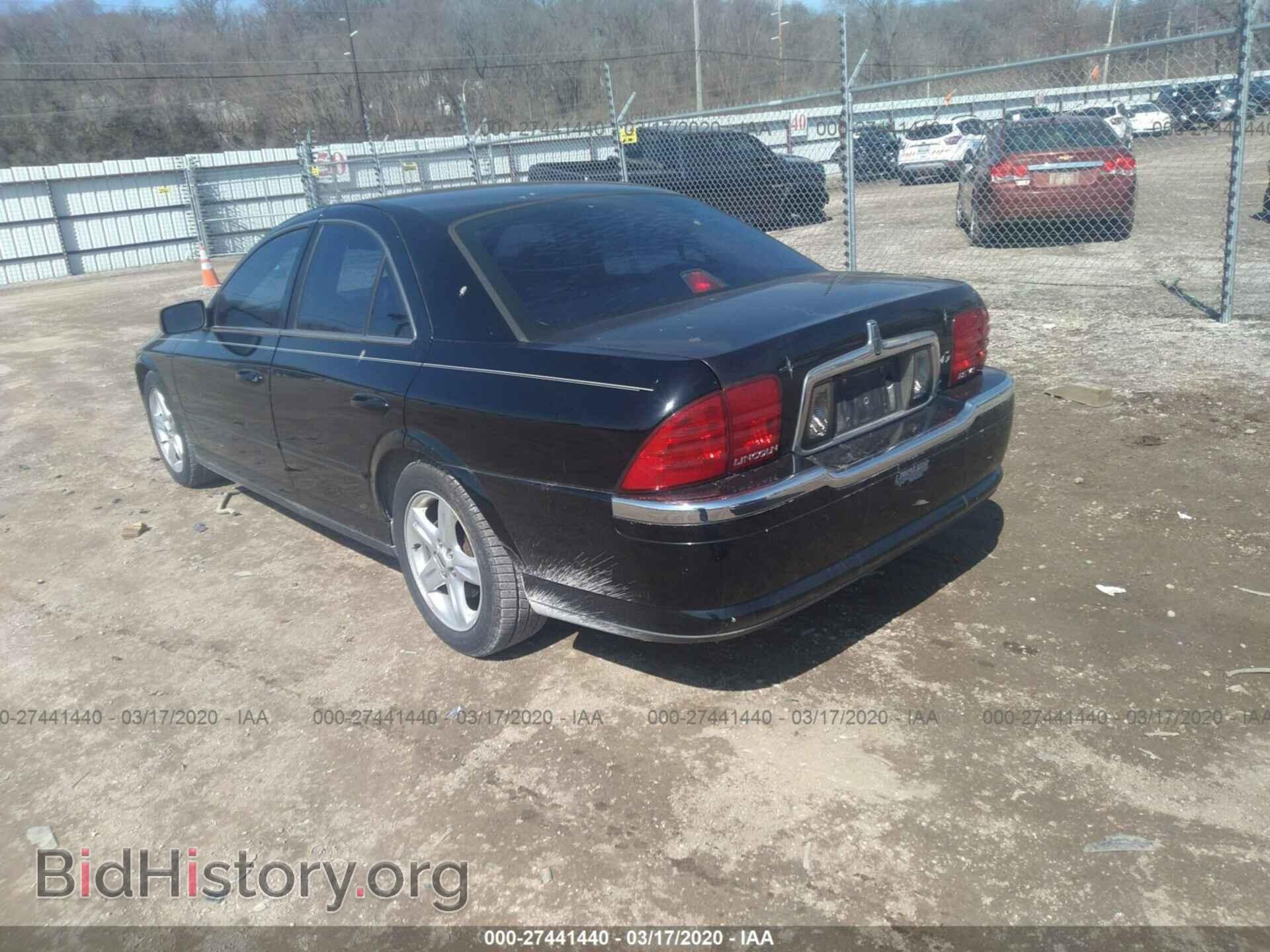 2002 Lincoln LS - VIN: 1LNHM87A92Y710289 - Фото 3
