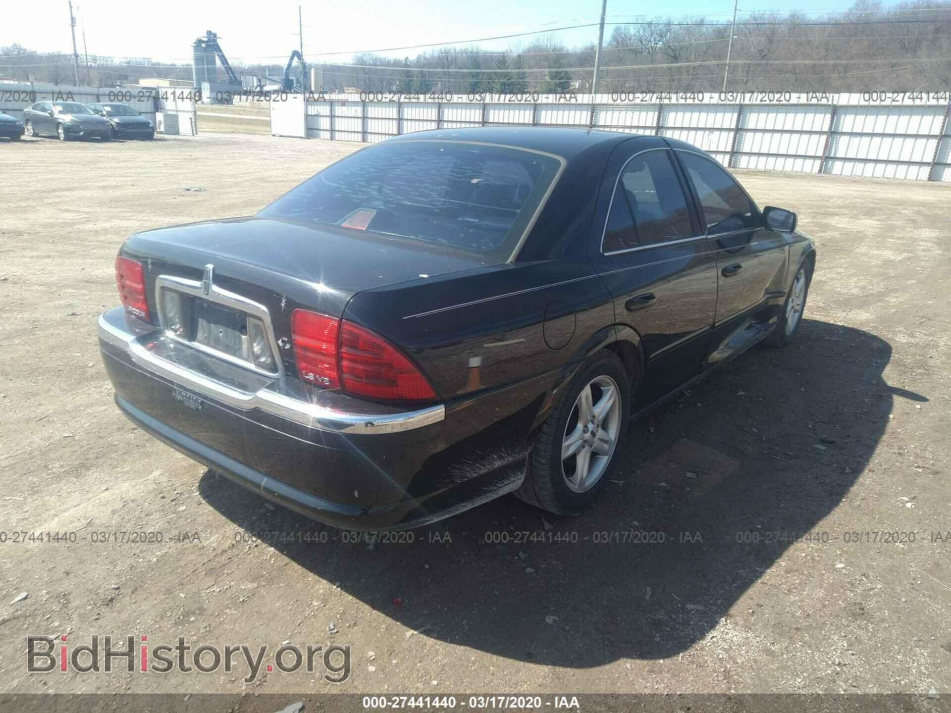 2002 Lincoln LS - VIN: 1LNHM87A92Y710289 - Фото 4