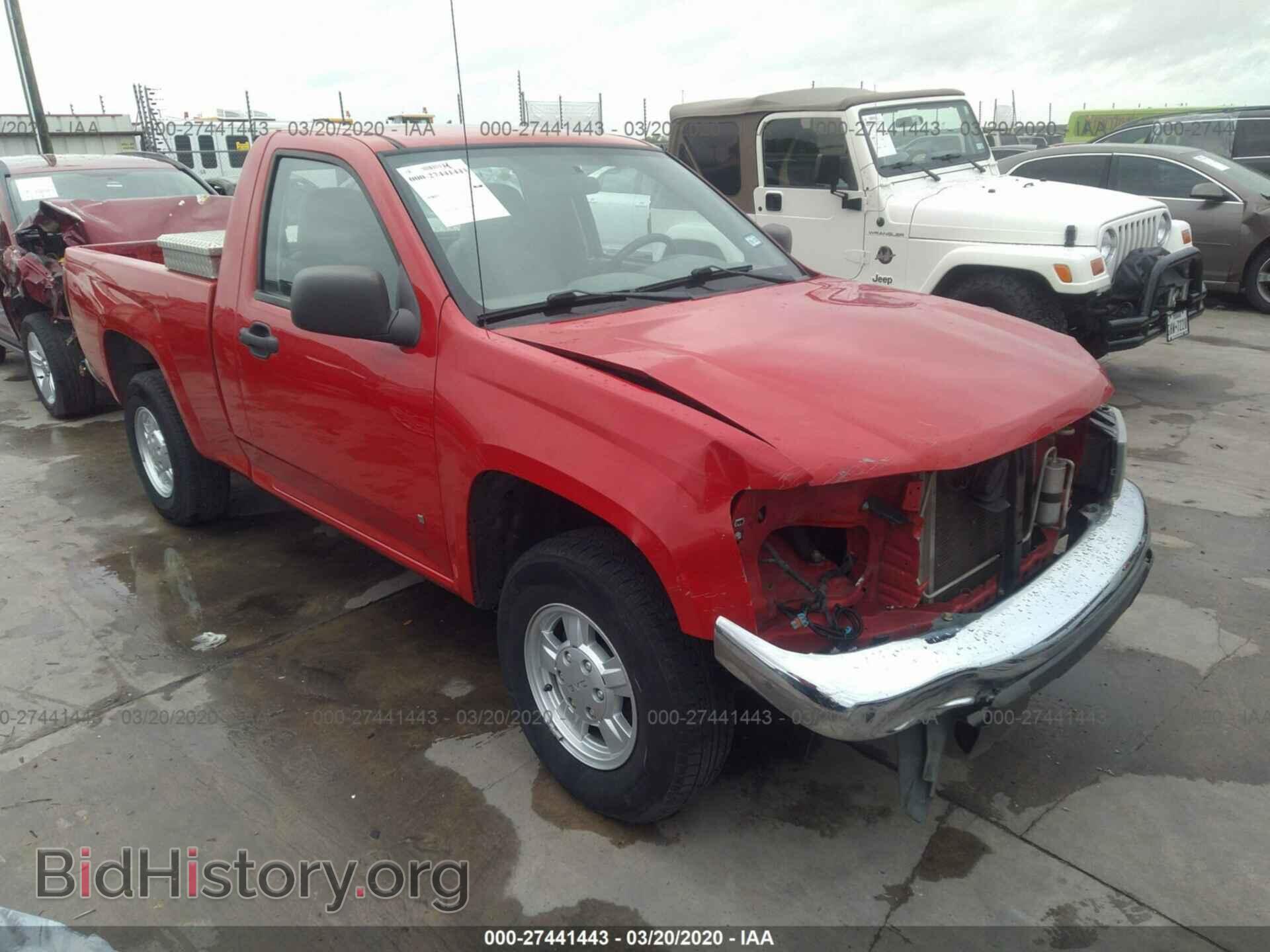 Photo 1GTCS149778240728 - GMC CANYON 2007