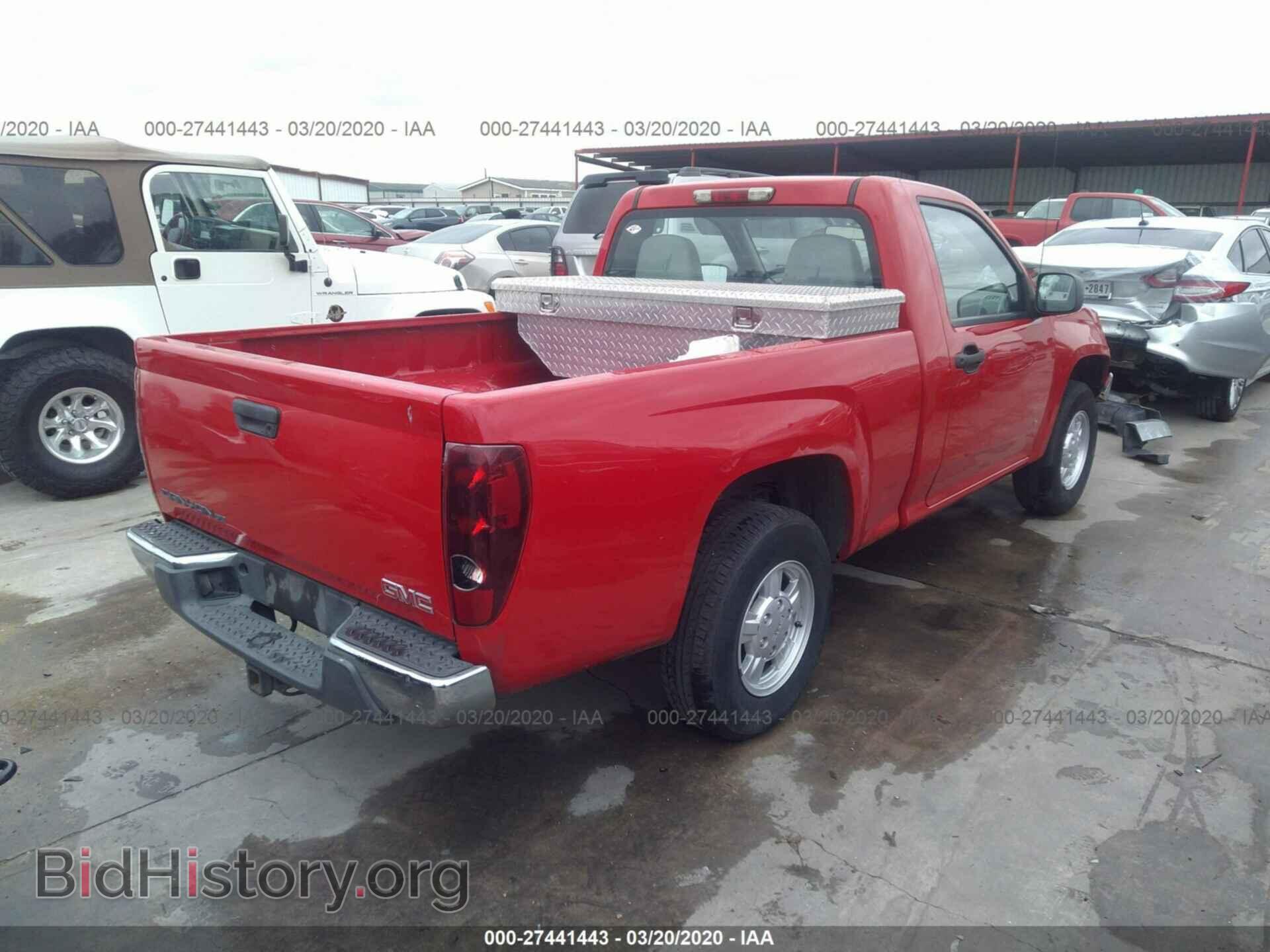 2007 GMC CANYON - VIN: 1GTCS149778240728 - Фото 4