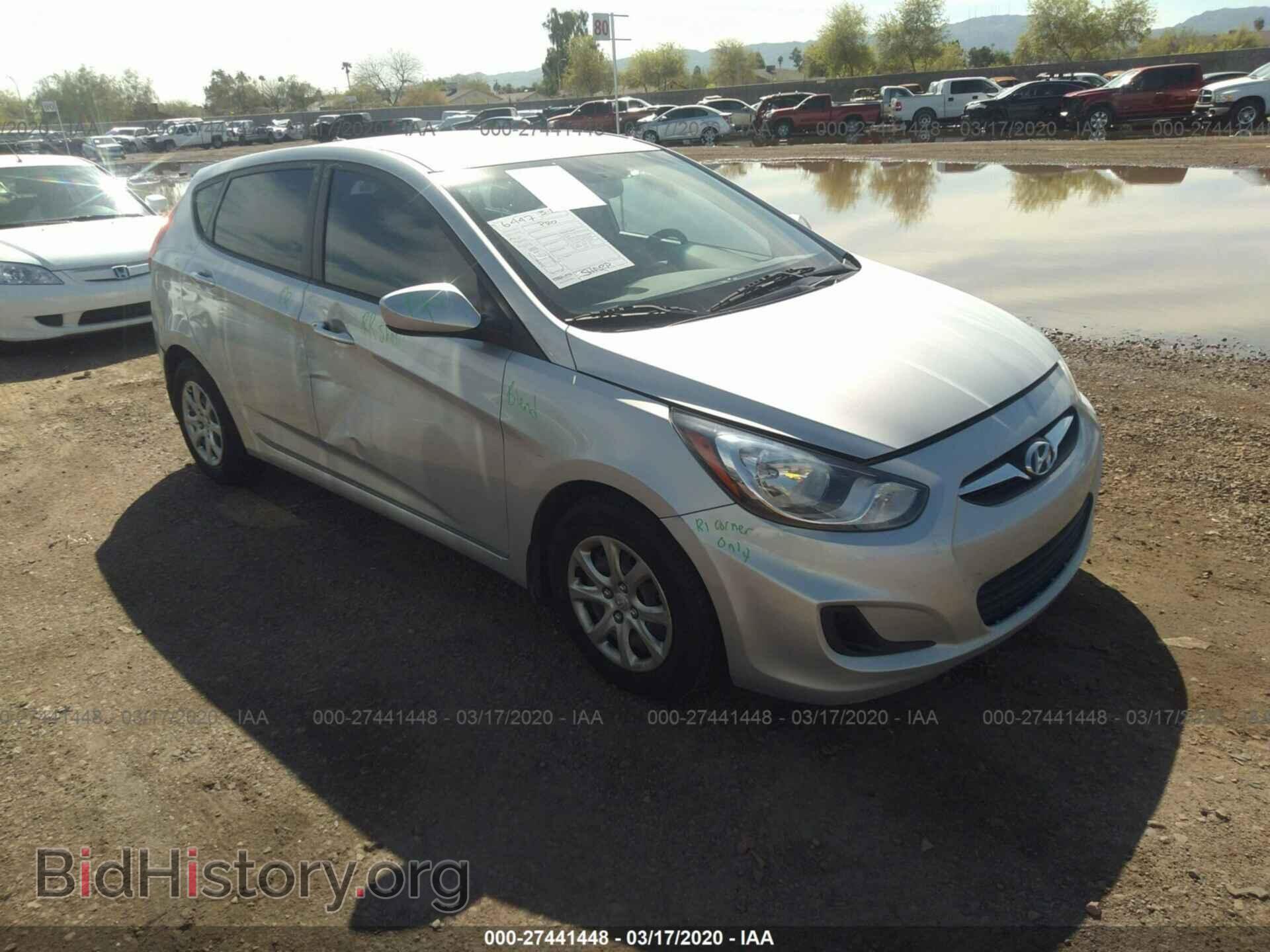 2013 HYUNDAI ACCENT - VIN: KMHCT5AE5DU126893 - Фото 6