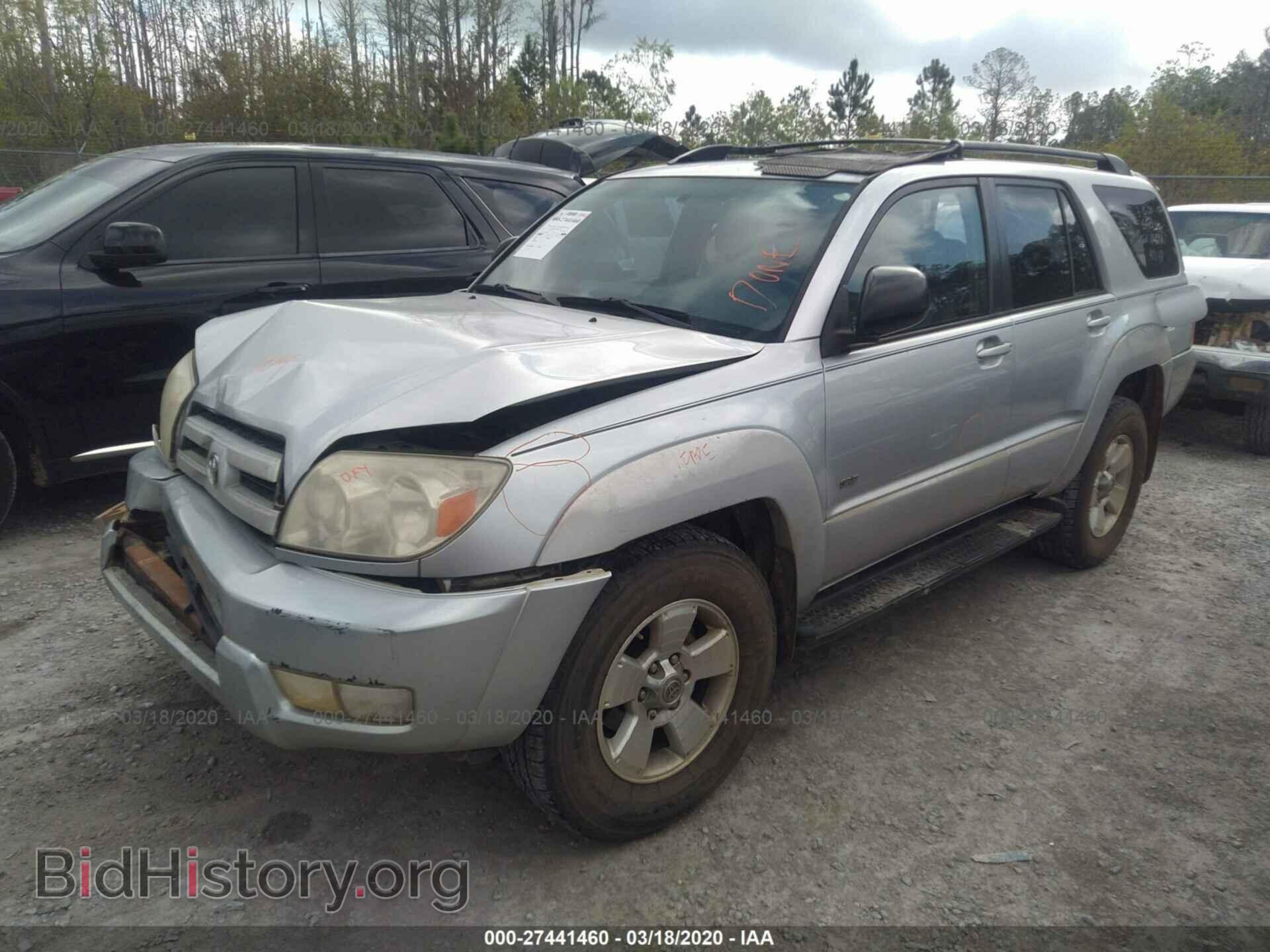 2004 TOYOTA 4RUNNER - VIN: JTEZU14R840025367 - Фото 2