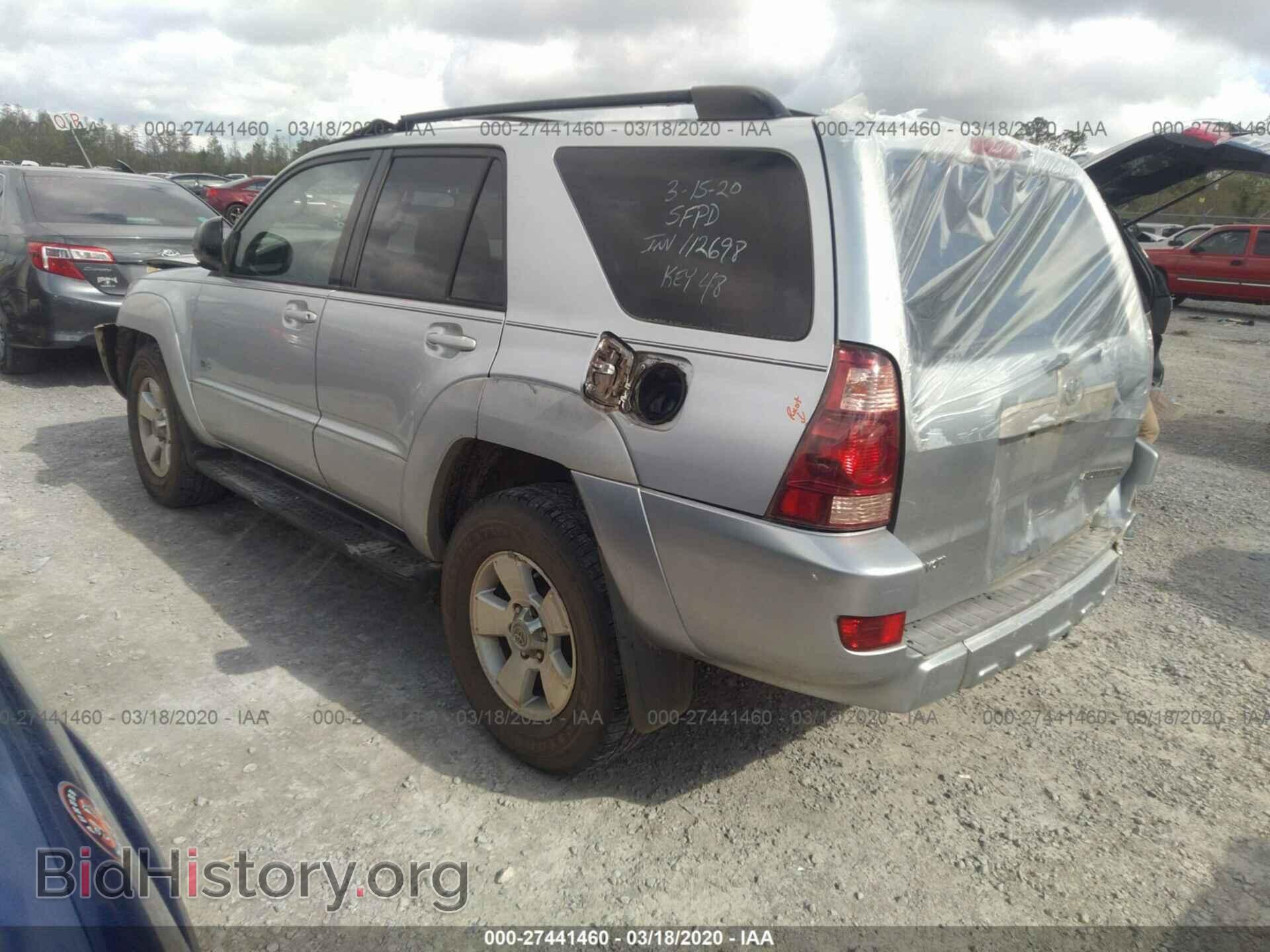 2004 TOYOTA 4RUNNER - VIN: JTEZU14R840025367 - Фото 3