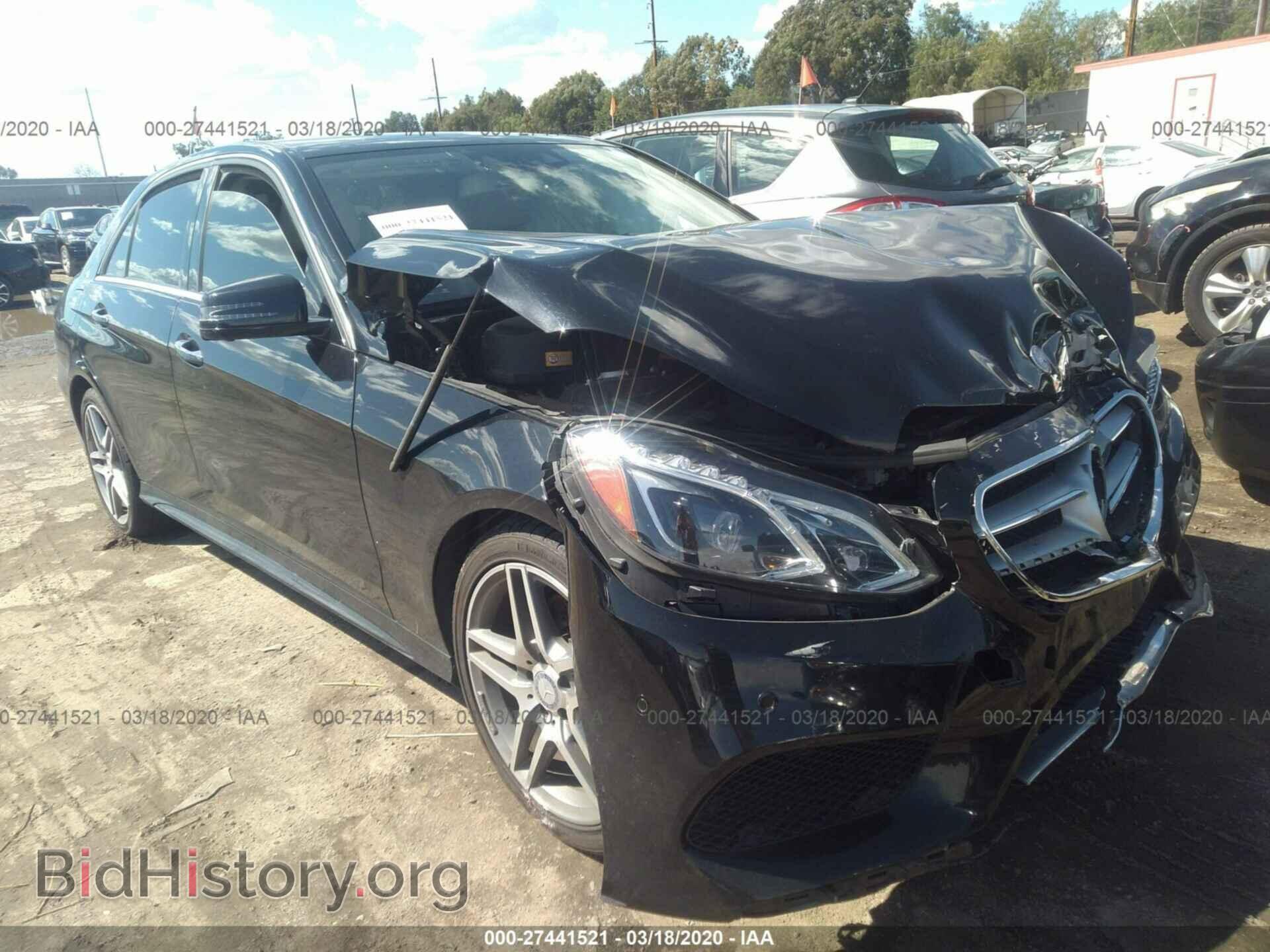 Photo WDDHF5KB8EA989038 - MERCEDES-BENZ E 2014