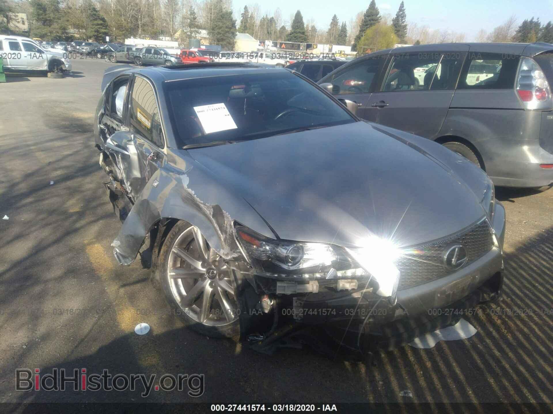 Фотография JTHBE1BL3FA012782 - LEXUS GS 2015