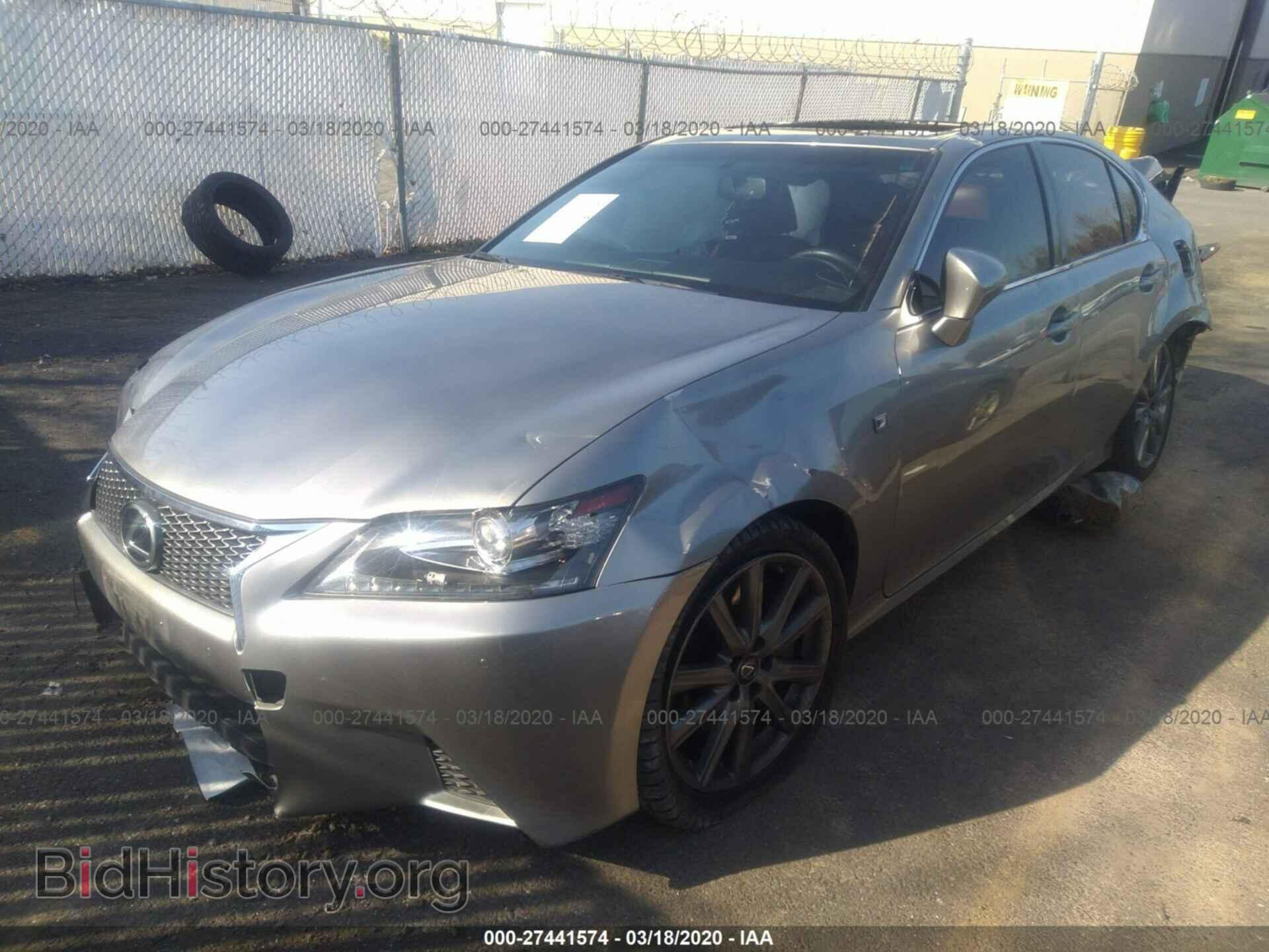 2015 LEXUS GS - VIN: JTHBE1BL3FA012782 - Фото 2