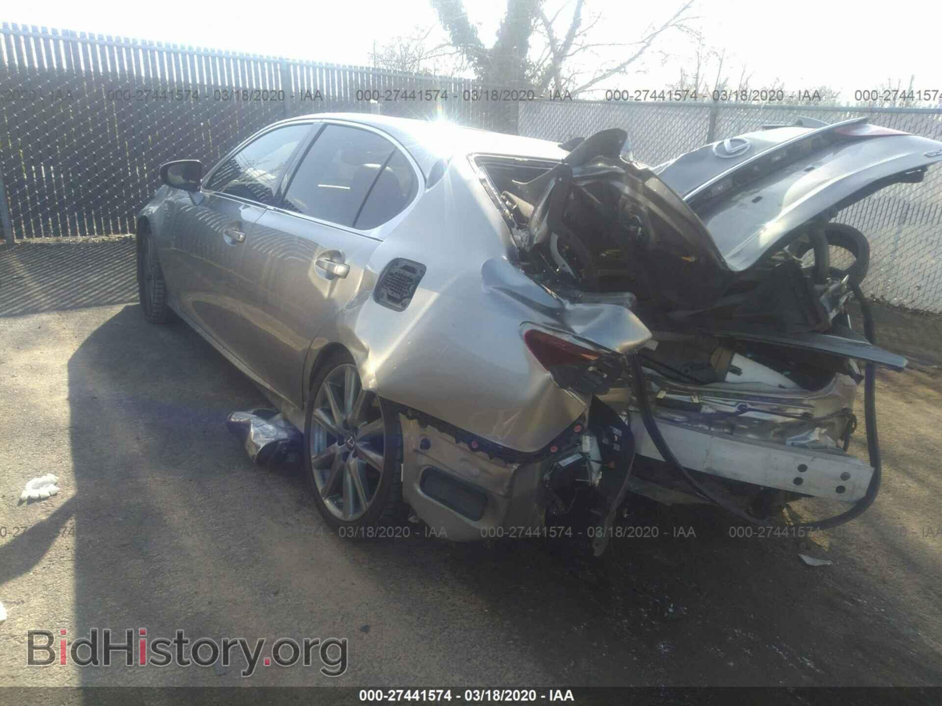2015 LEXUS GS - VIN: JTHBE1BL3FA012782 - Фото 3