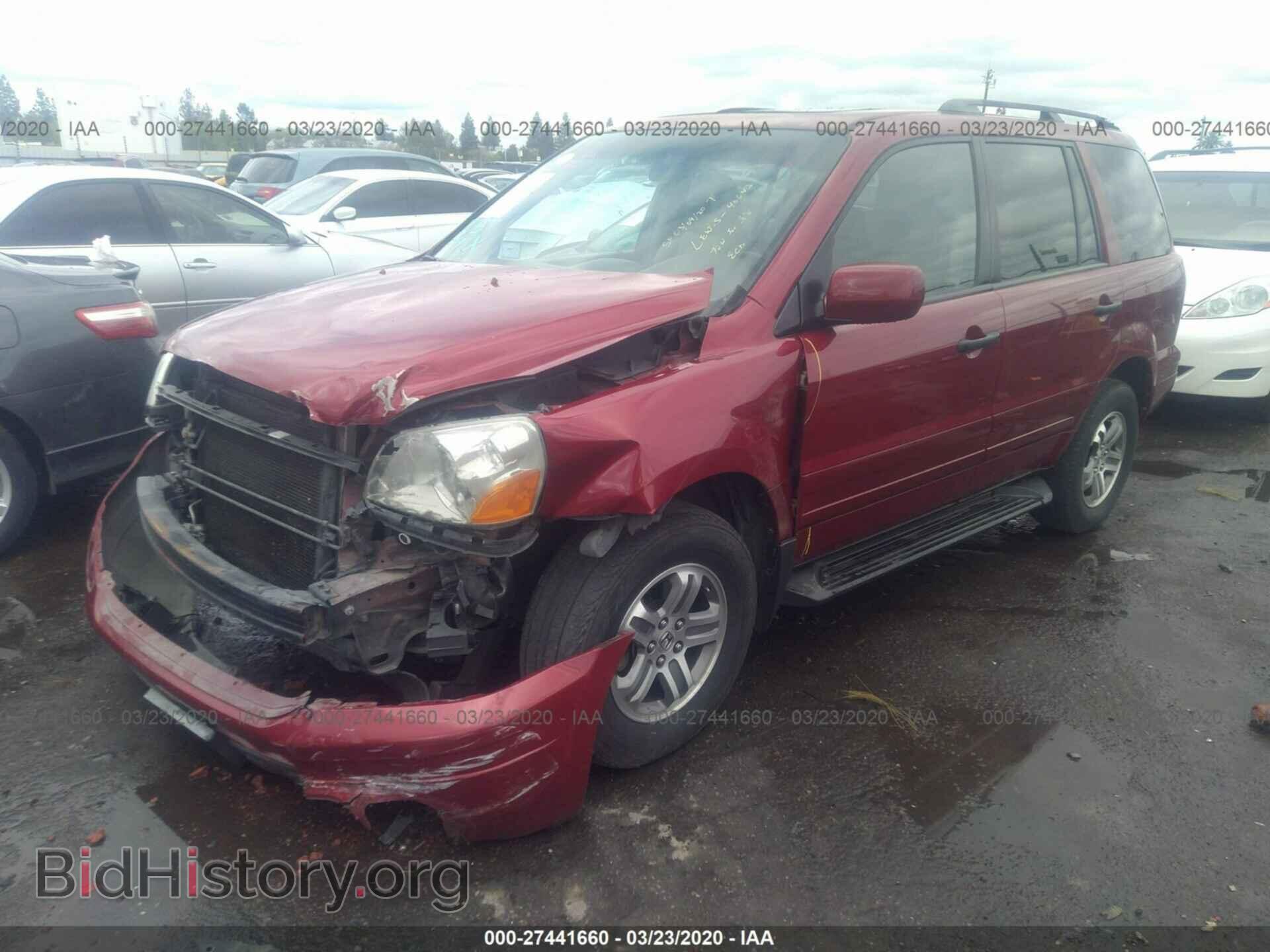 2005 HONDA PILOT - VIN: 2HKYF18615H526700 - Фото 2