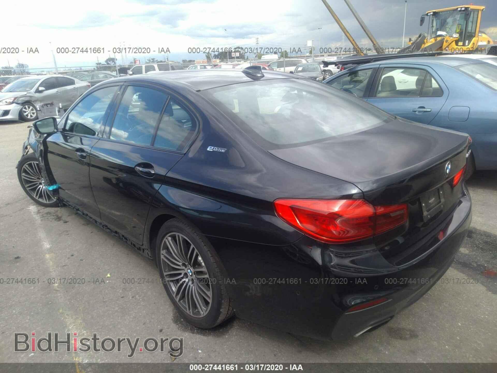 2019 BMW 530E - VIN: WBAJA9C53KB254352 - Фото 3
