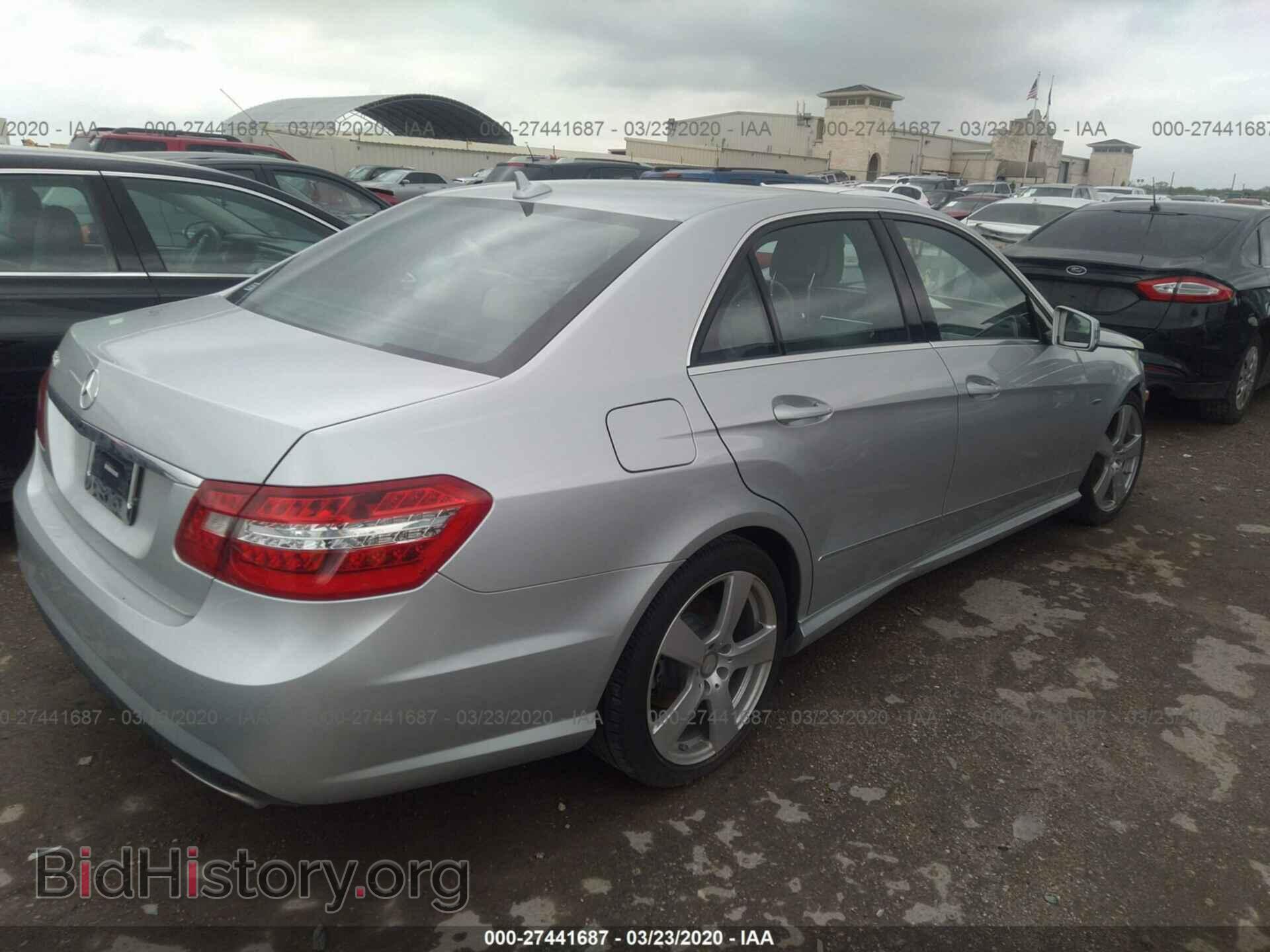 2012 MERCEDES-BENZ E - VIN: WDDHF5KB6CA557898 - Фото 4