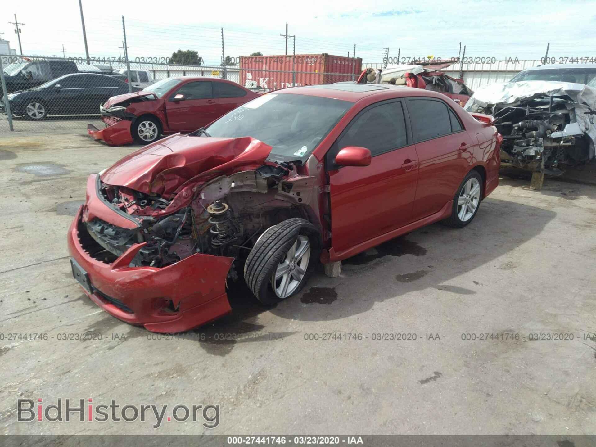 2013 TOYOTA COROLLA - VIN: 5YFBU4EEXDP141694 - Фото 2