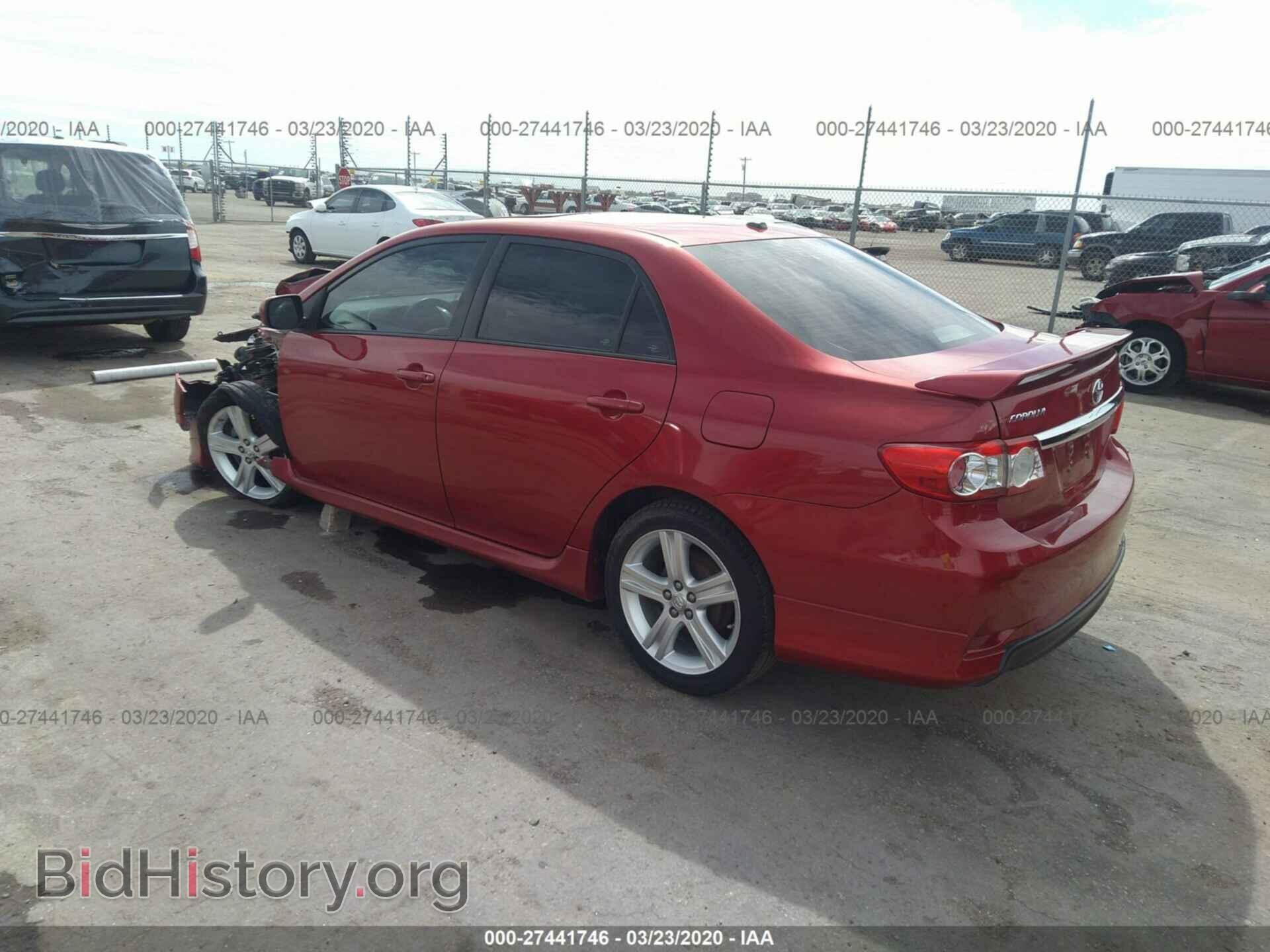 2013 TOYOTA COROLLA - VIN: 5YFBU4EEXDP141694 - Фото 3
