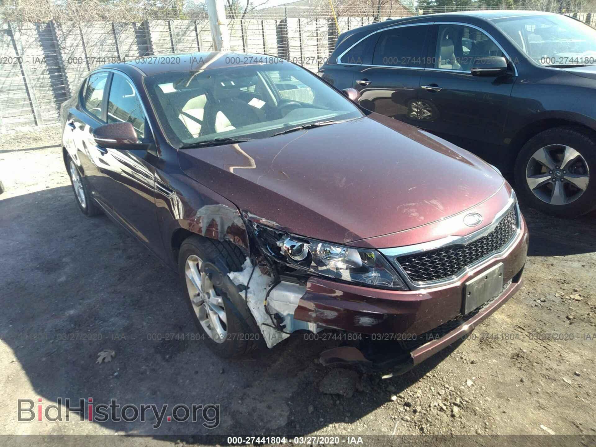 Фотография 5XXGN4A78DG117283 - KIA OPTIMA 2013