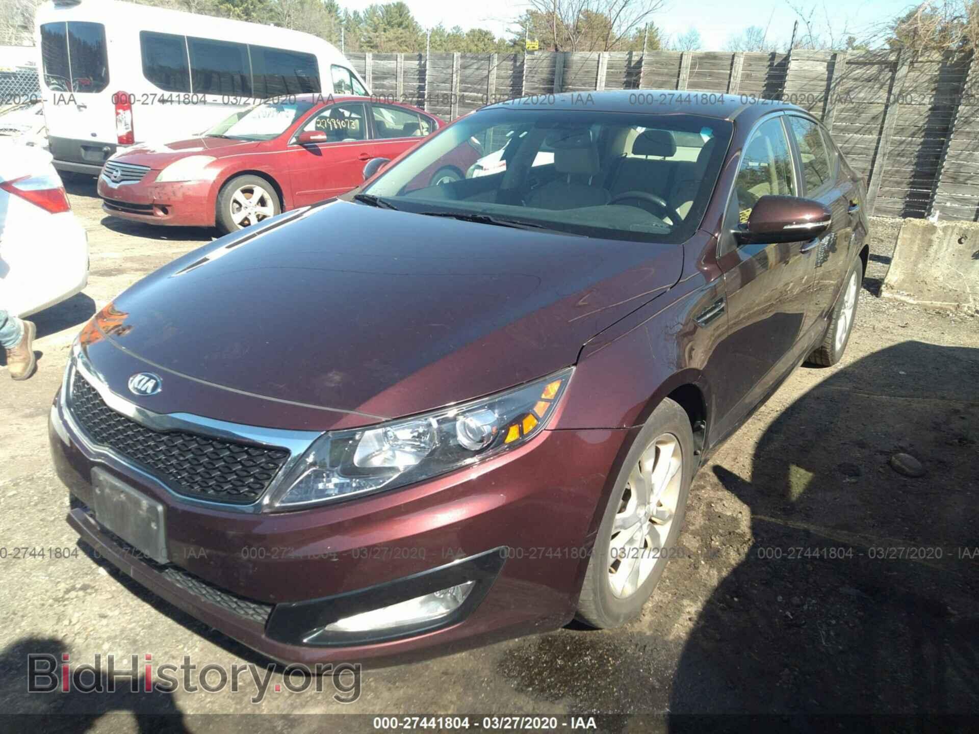 2013 KIA OPTIMA - VIN: 5XXGN4A78DG117283 - Фото 2