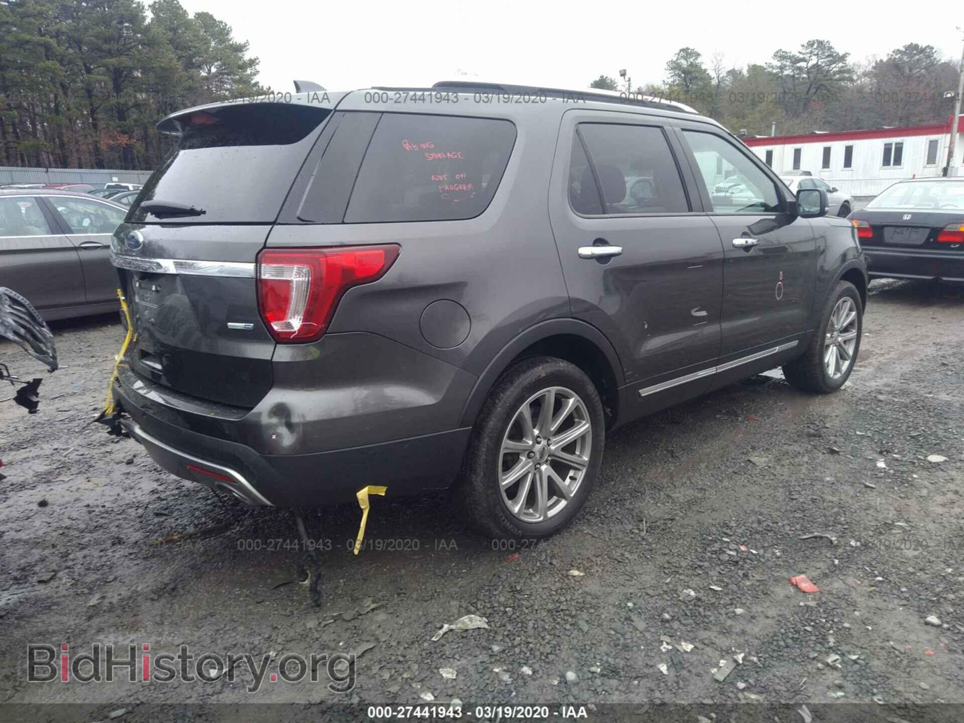 2017 FORD EXPLORER - VIN: 1FM5K8FH1HGD09311 - Фото 4