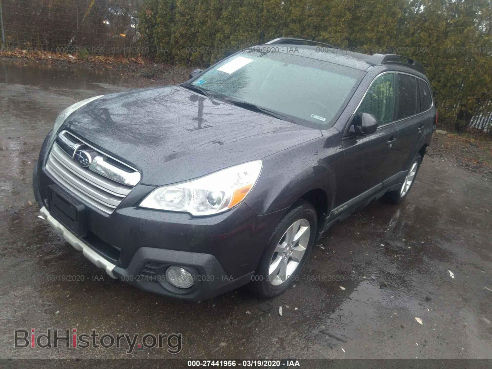 2013 SUBARU OUTBACK - VIN: 4S4BRBKC4D3252593 - Фото 2