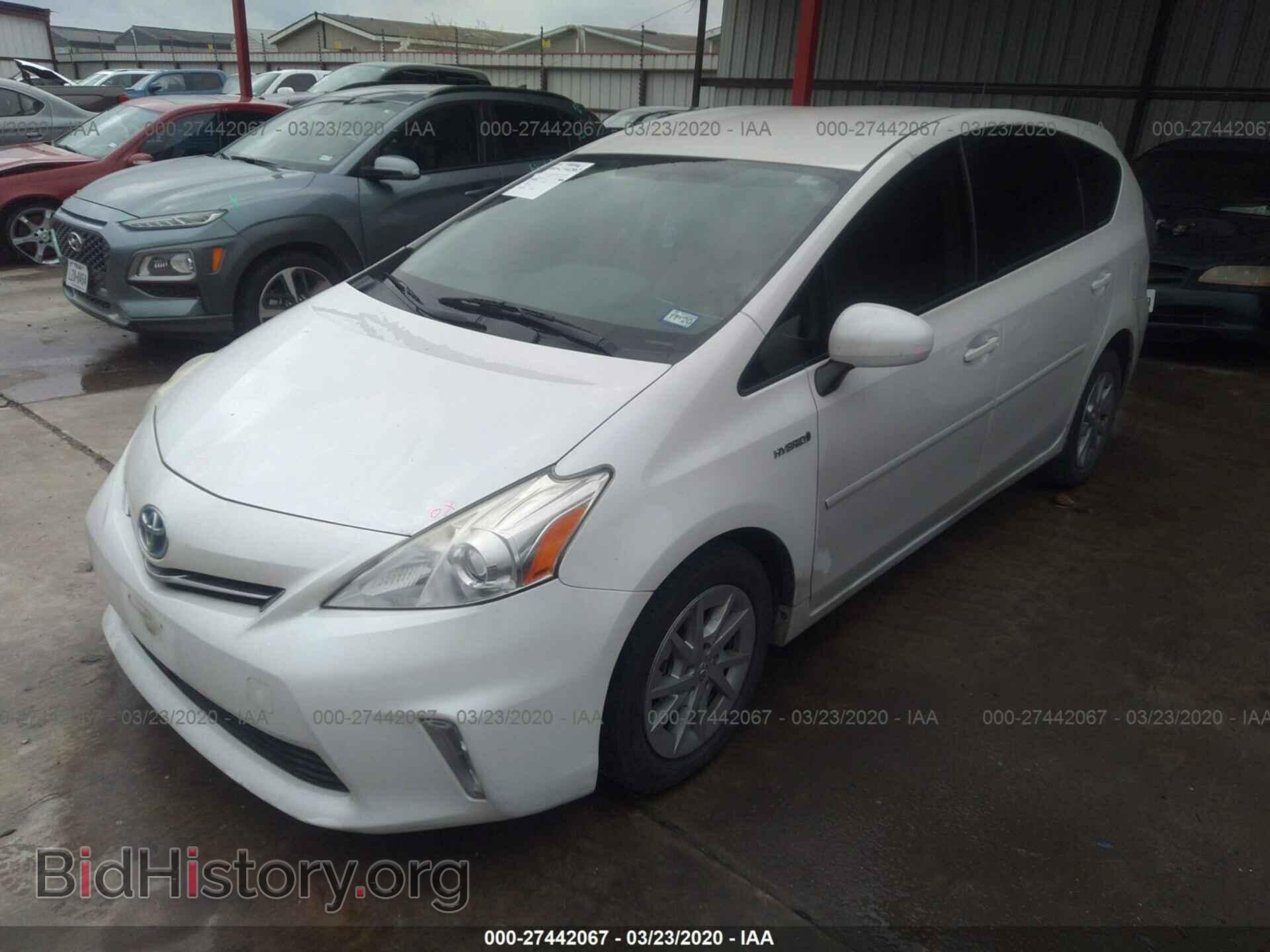 2013 TOYOTA PRIUS V - VIN: JTDZN3EU3D3199927 - Фото 2
