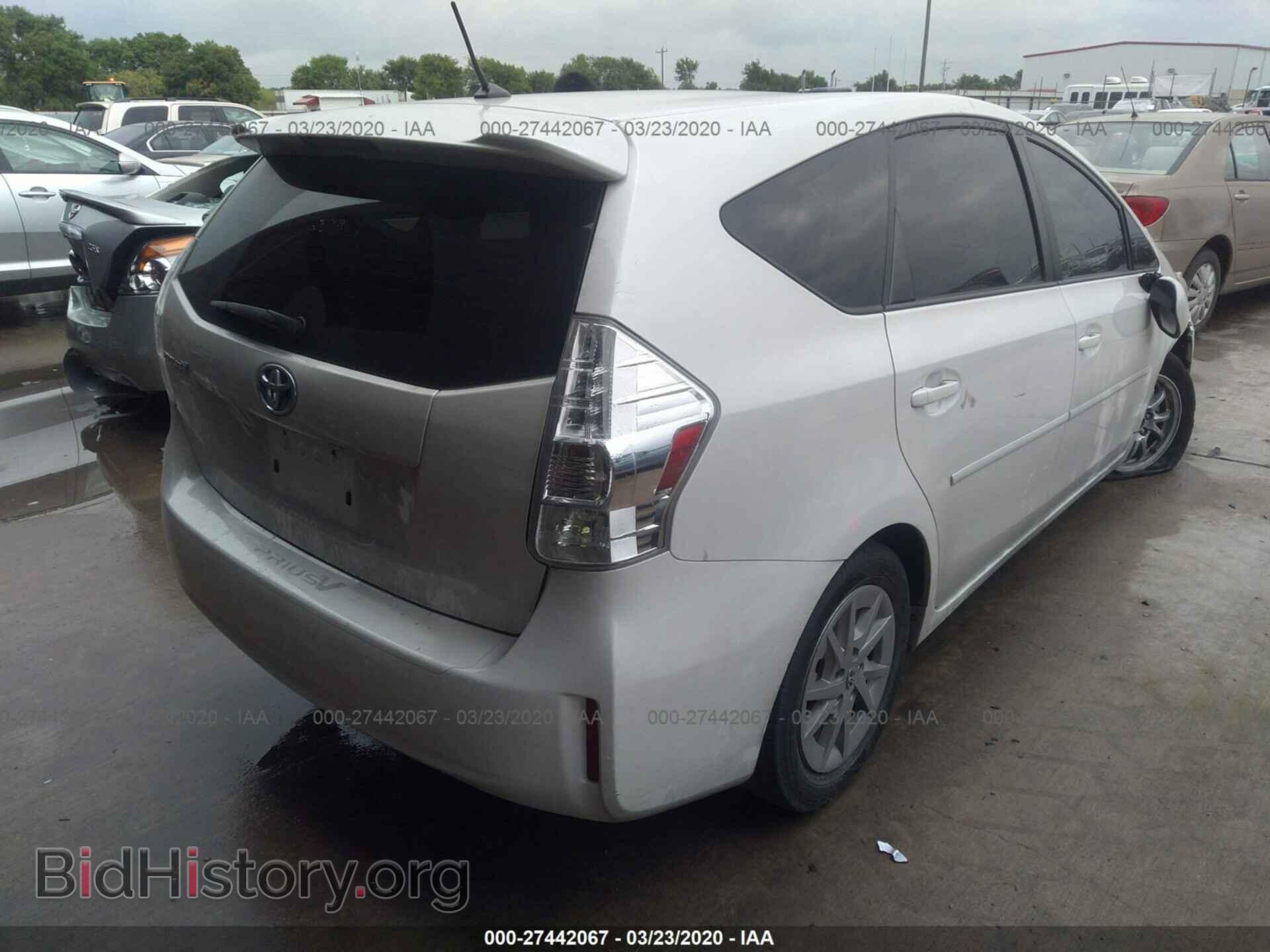 2013 TOYOTA PRIUS V - VIN: JTDZN3EU3D3199927 - Фото 4