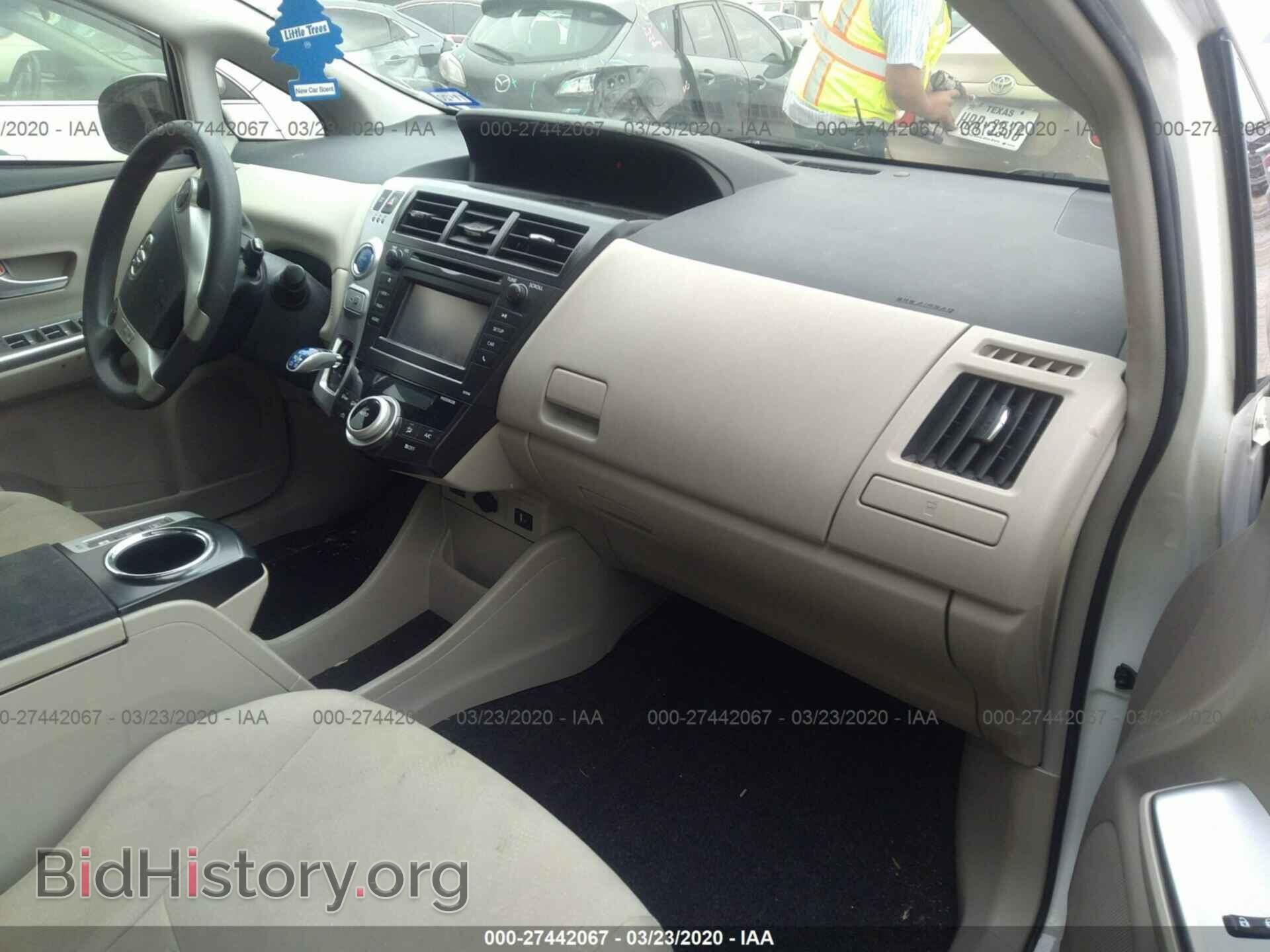 2013 TOYOTA PRIUS V - VIN: JTDZN3EU3D3199927 - Фото 5