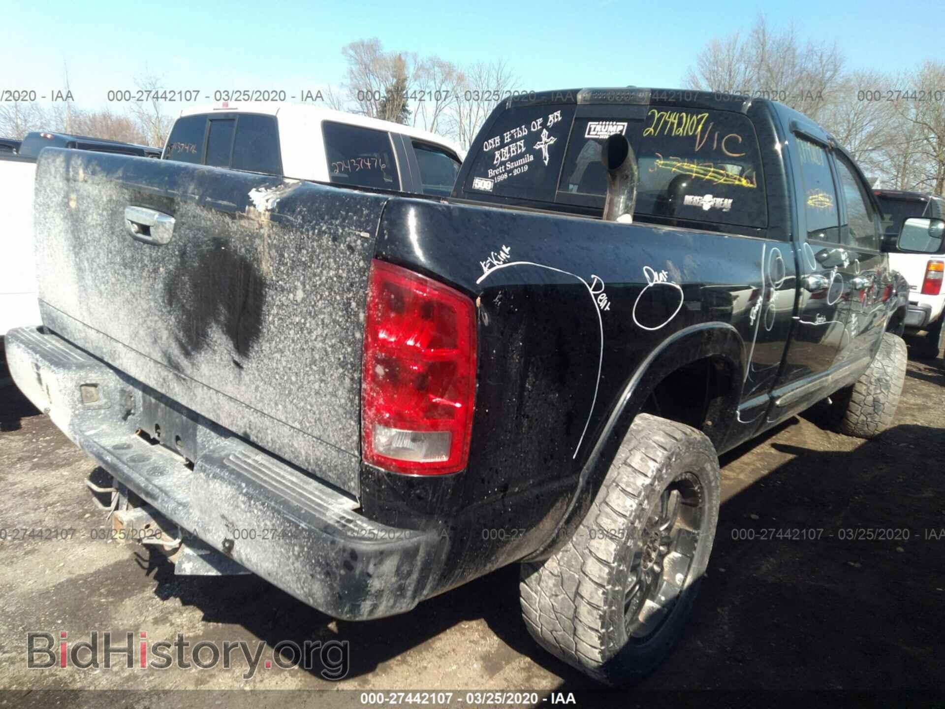 2006 DODGE RAM 2500 - VIN: 1D7KS28C76J113255 - Фото 4