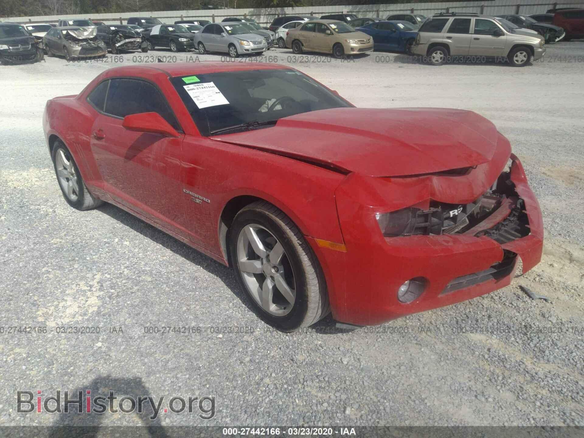 Photo 2G1FB1E32D9175660 - CHEVROLET CAMARO 2013