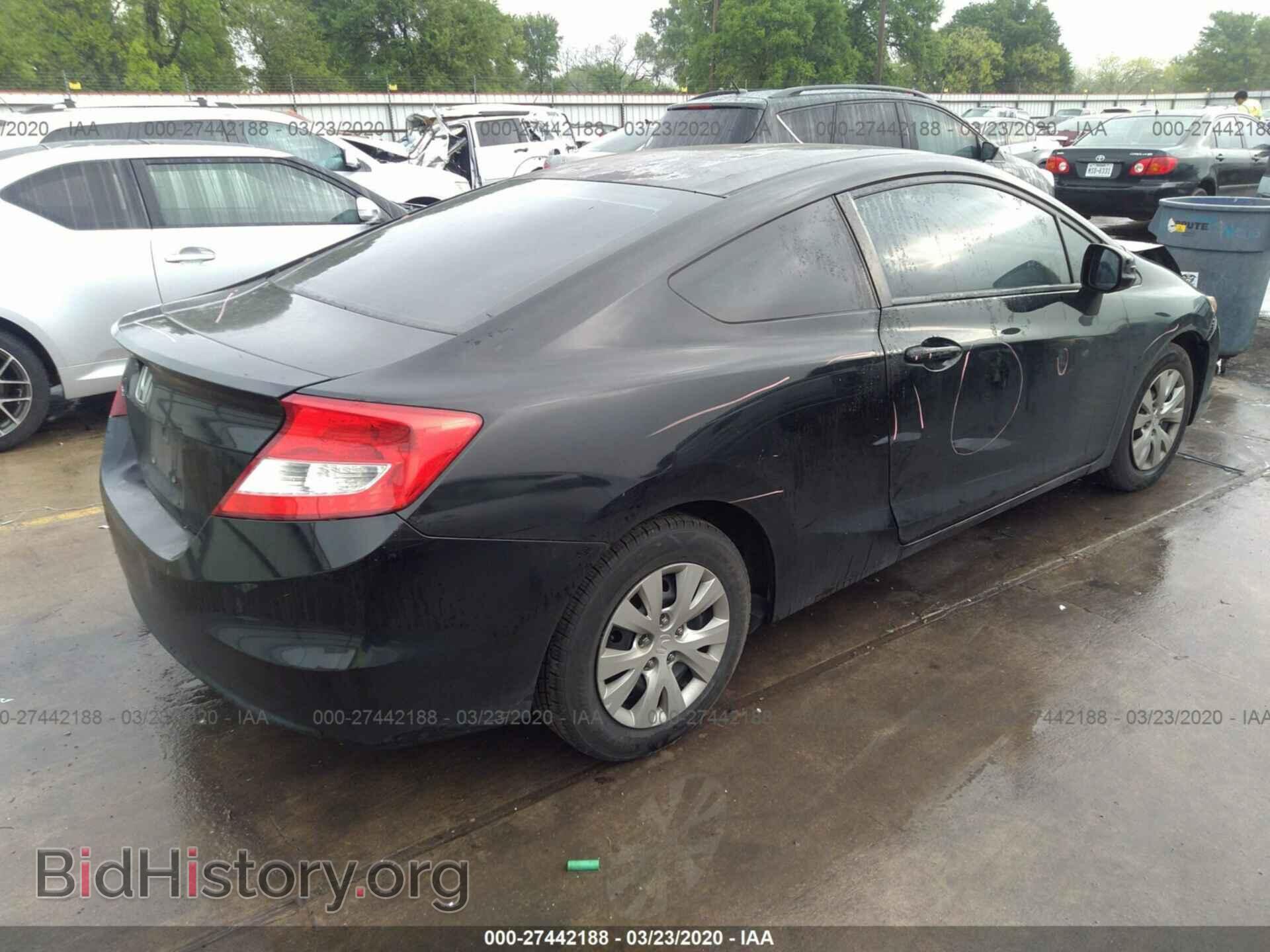 2012 HONDA CIVIC - VIN: 2HGFG3B52CH549149 - Фото 4