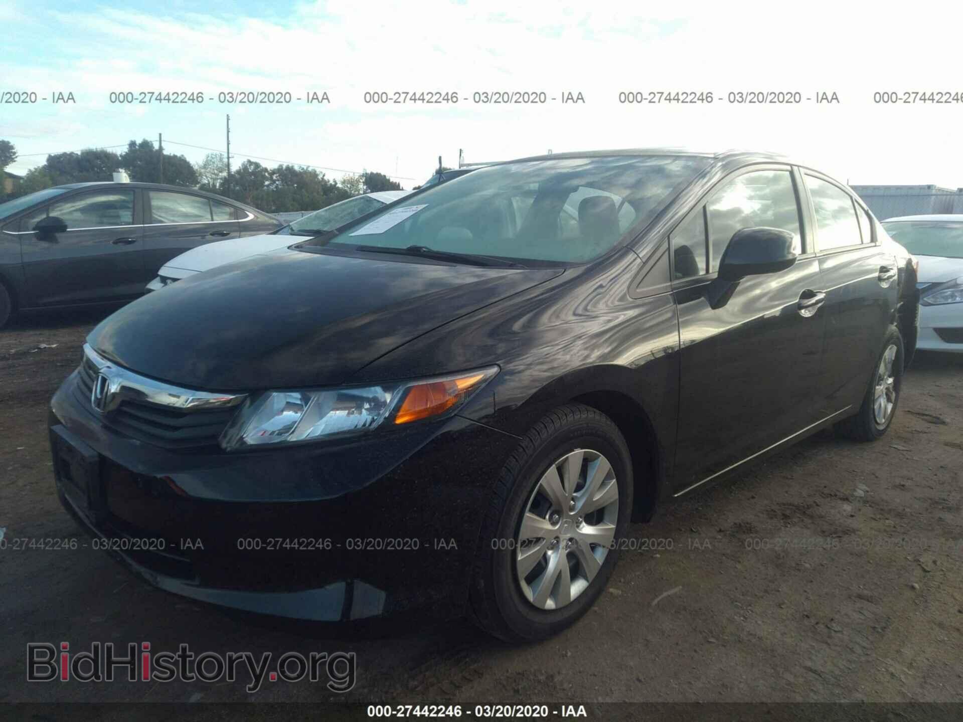 2012 HONDA CIVIC - VIN: 19XFB2F55CE390026 - Фото 2